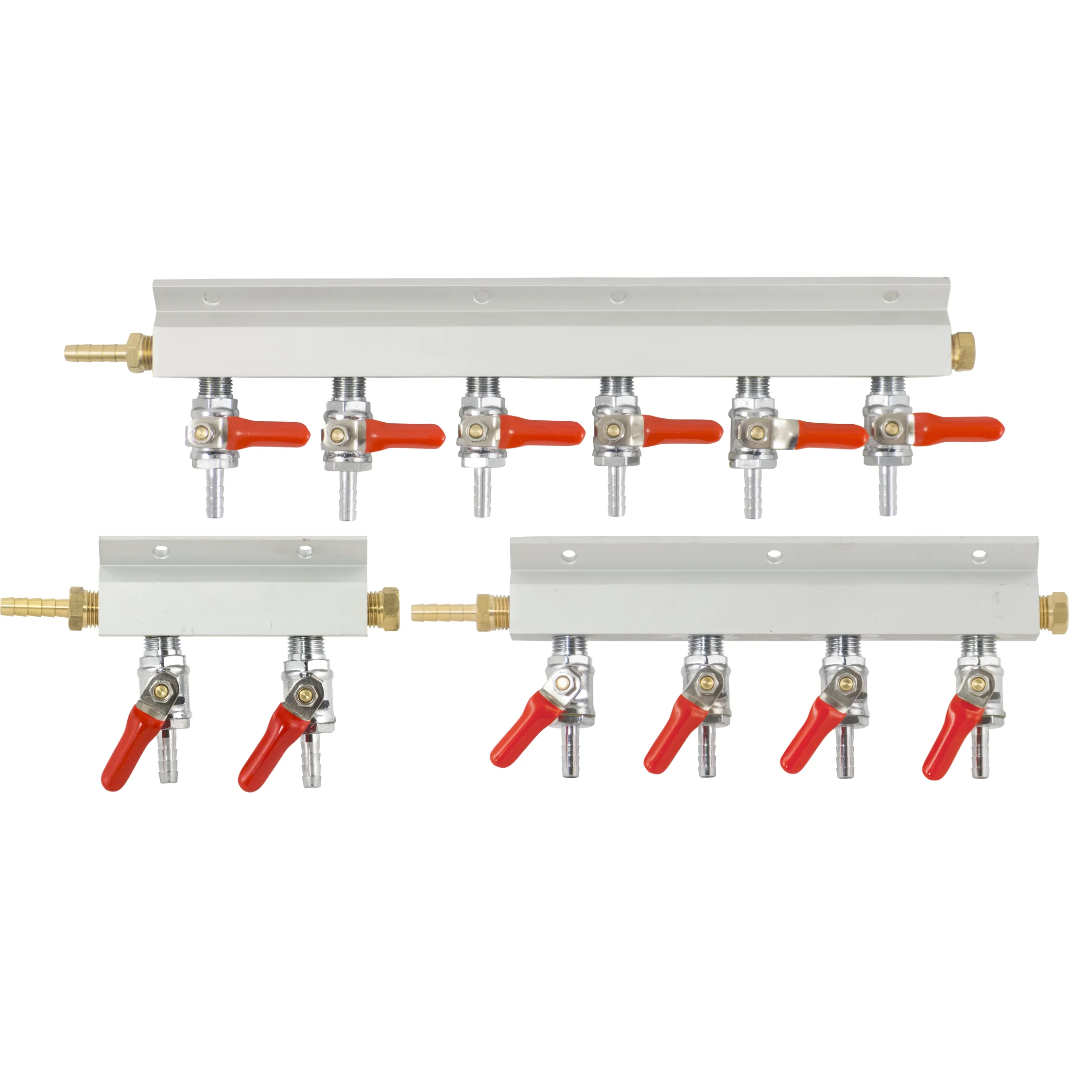 Gas Manifold - 1/4 in. (Aluminum)