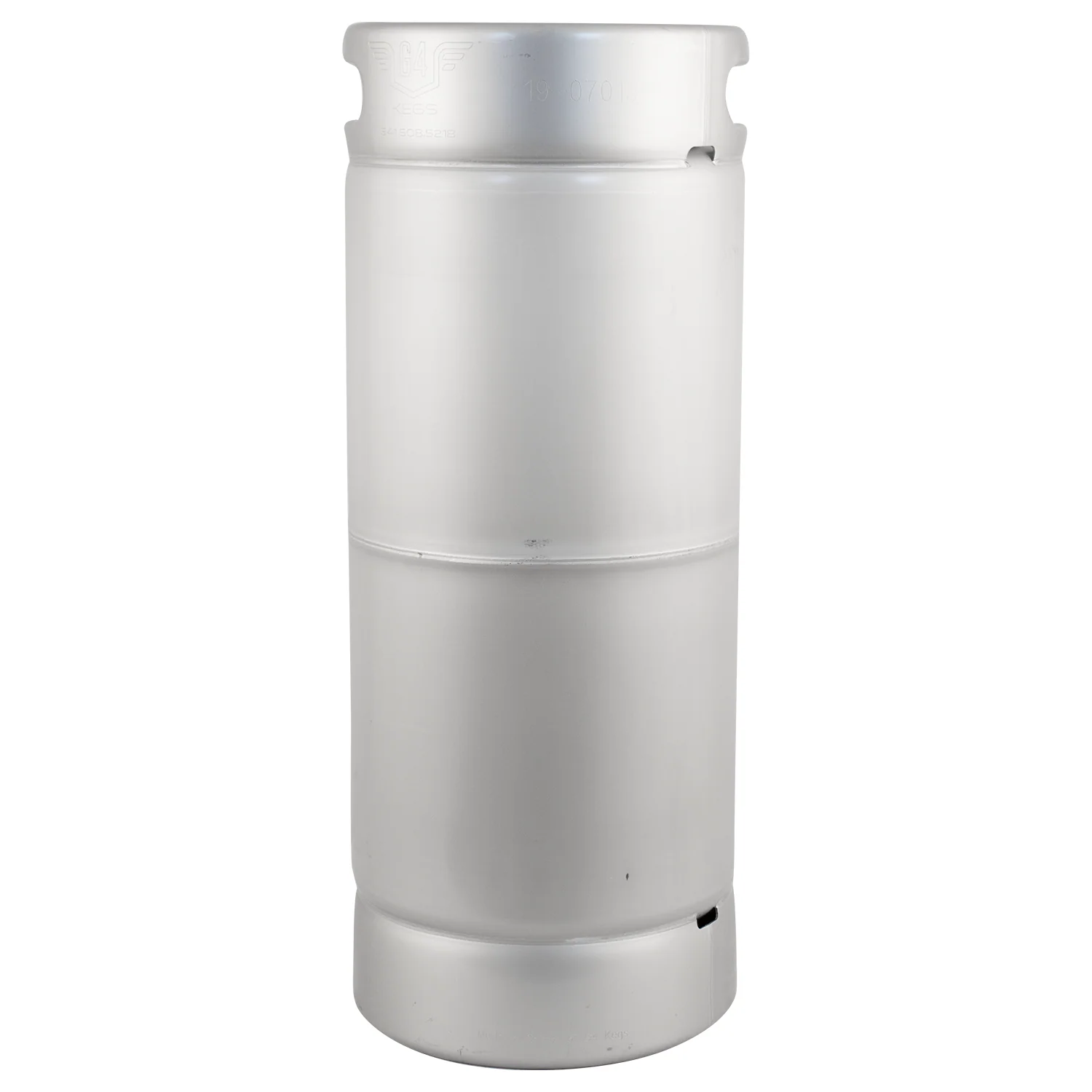 5.16 Gallon Sanke Keg | 1/6 bbl | Sixtel | US D-Style Spear | New | Stainless Steel Beer Keg | Certified Commercial Quality