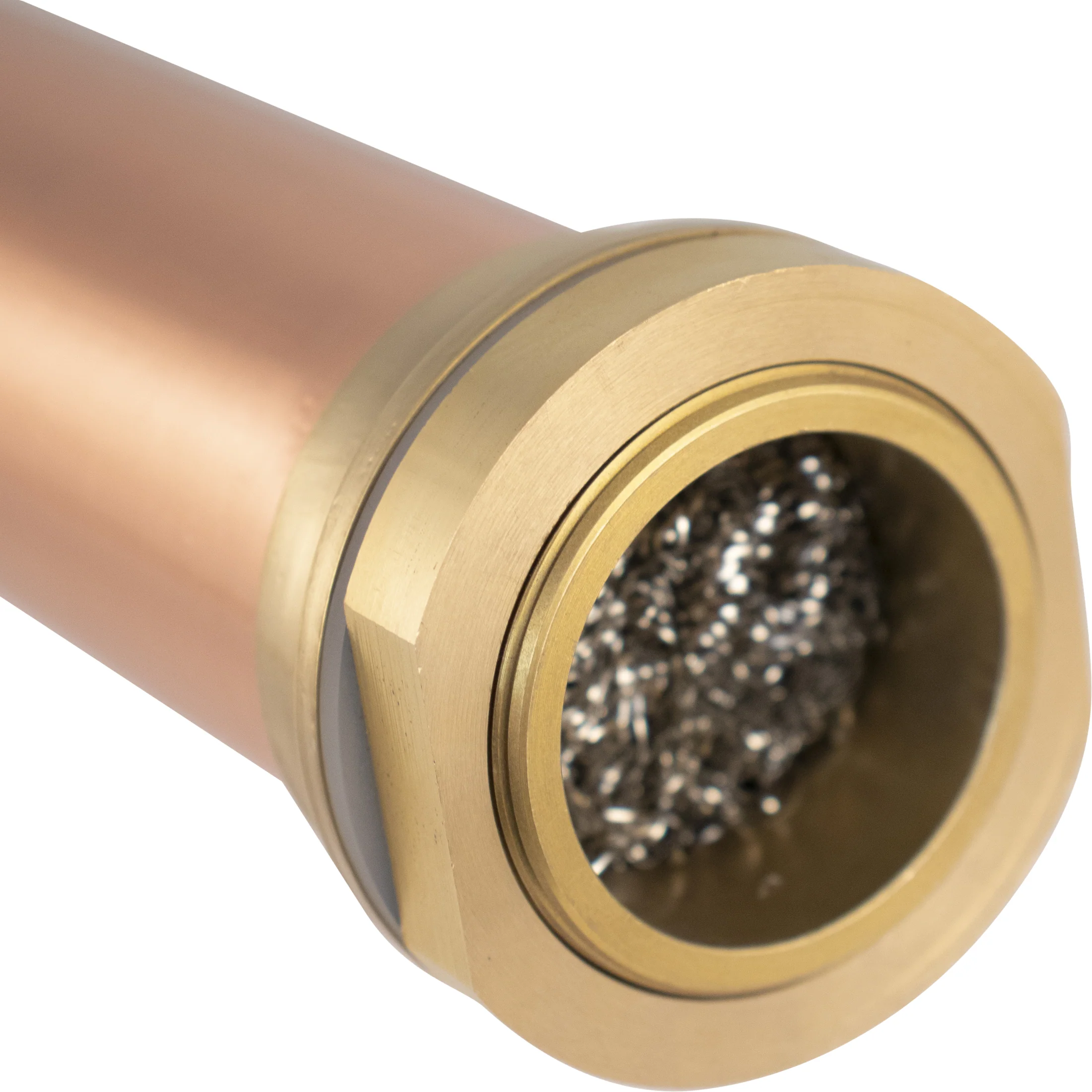 AlcoEngine Copper Reflux Still Top w/ Barb Connections - Used - Image 3