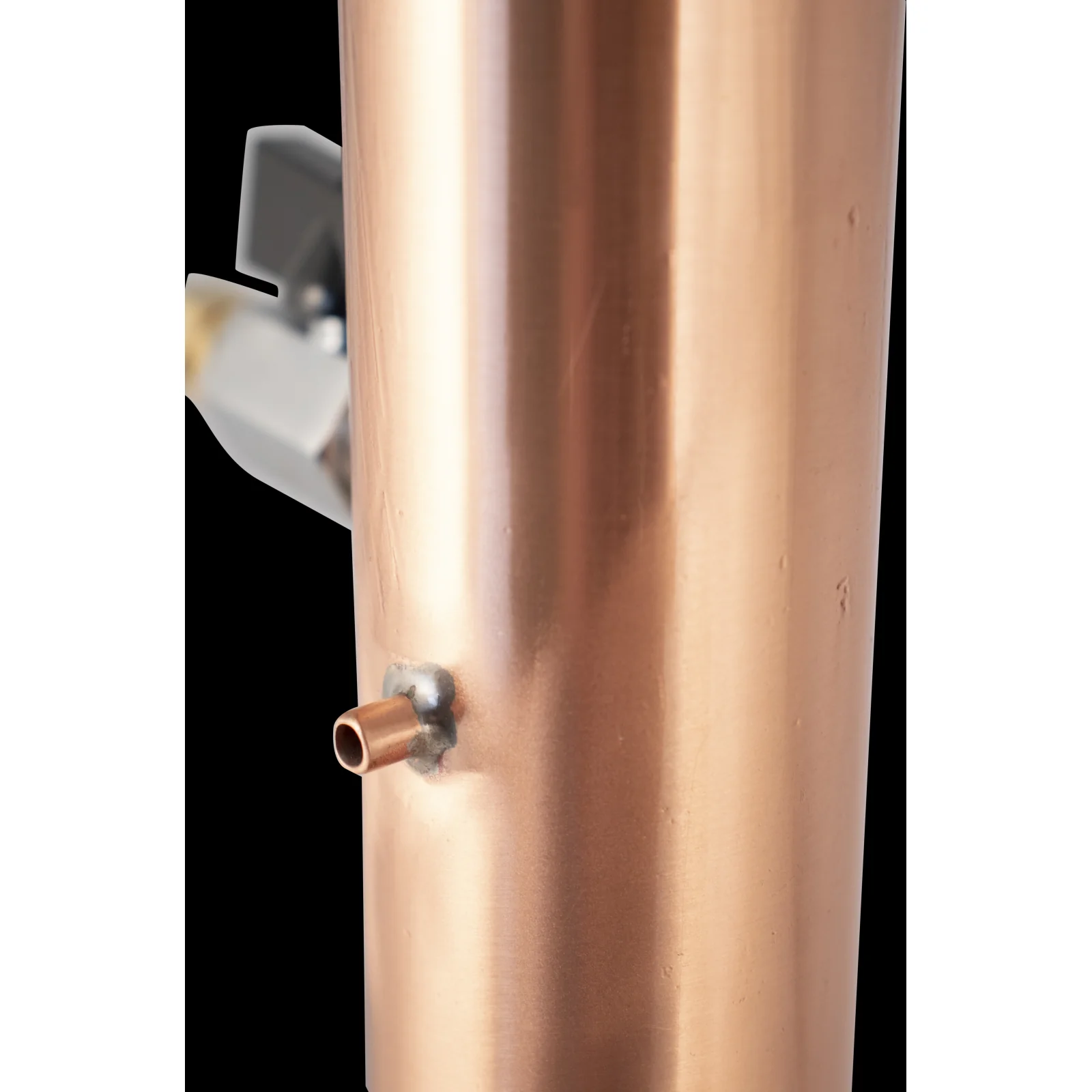 AlcoEngine Copper Reflux Still Top w/ Barb Connections - Used - Image 8