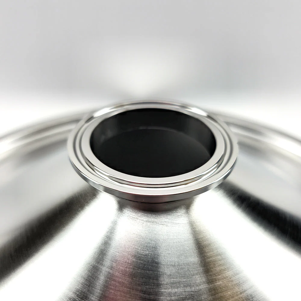 AlcoEngine Stainless Tri-Clamp Distillation Lid | 2" T.C. | BrewZilla | DigiBoil | 35L - Image 2