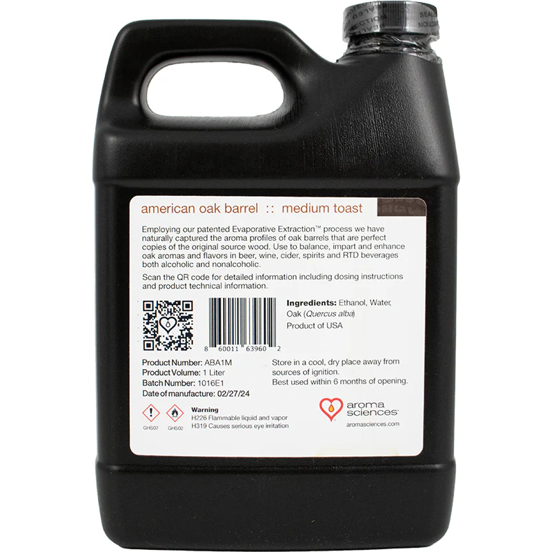 Aroma Sciences | American Oak Barrel Liquid Extract | Medium Toast | Natural Evaporated Oak Extract - Image 5