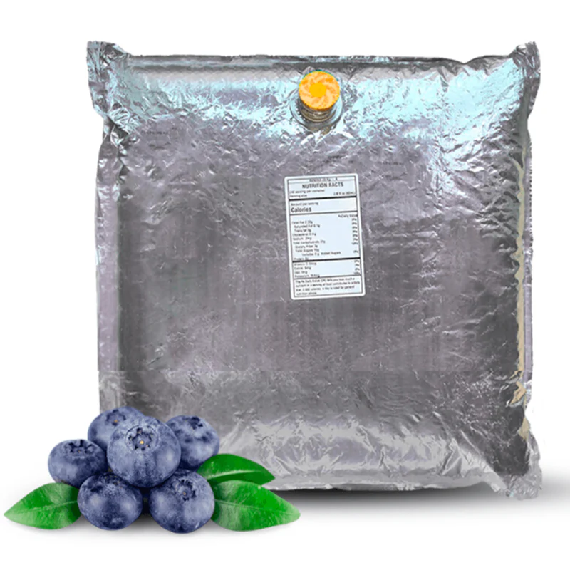 Aseptic Fruit Purees | Blueberry | 4.4 LBS