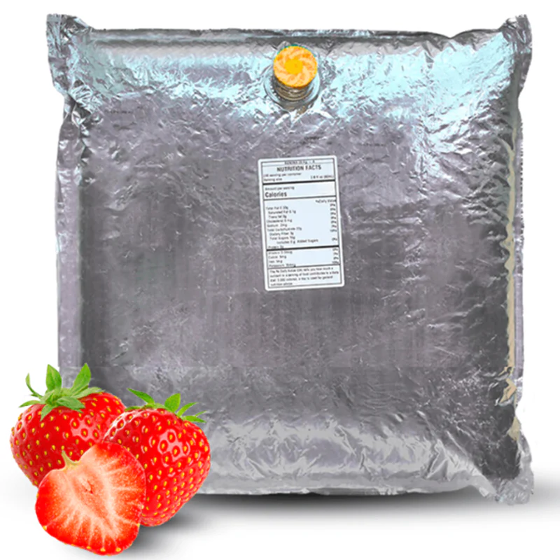 Aseptic Fruit Purees | Strawberry | 4.4 LBS