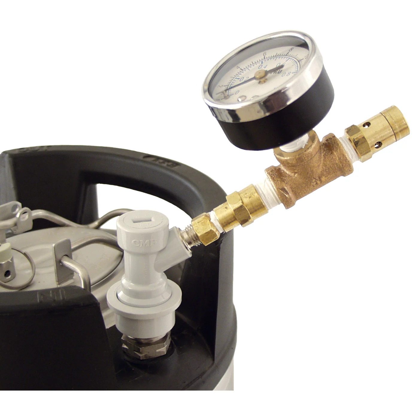 Ball Lock Valve With Gauge and PRV - Image 6