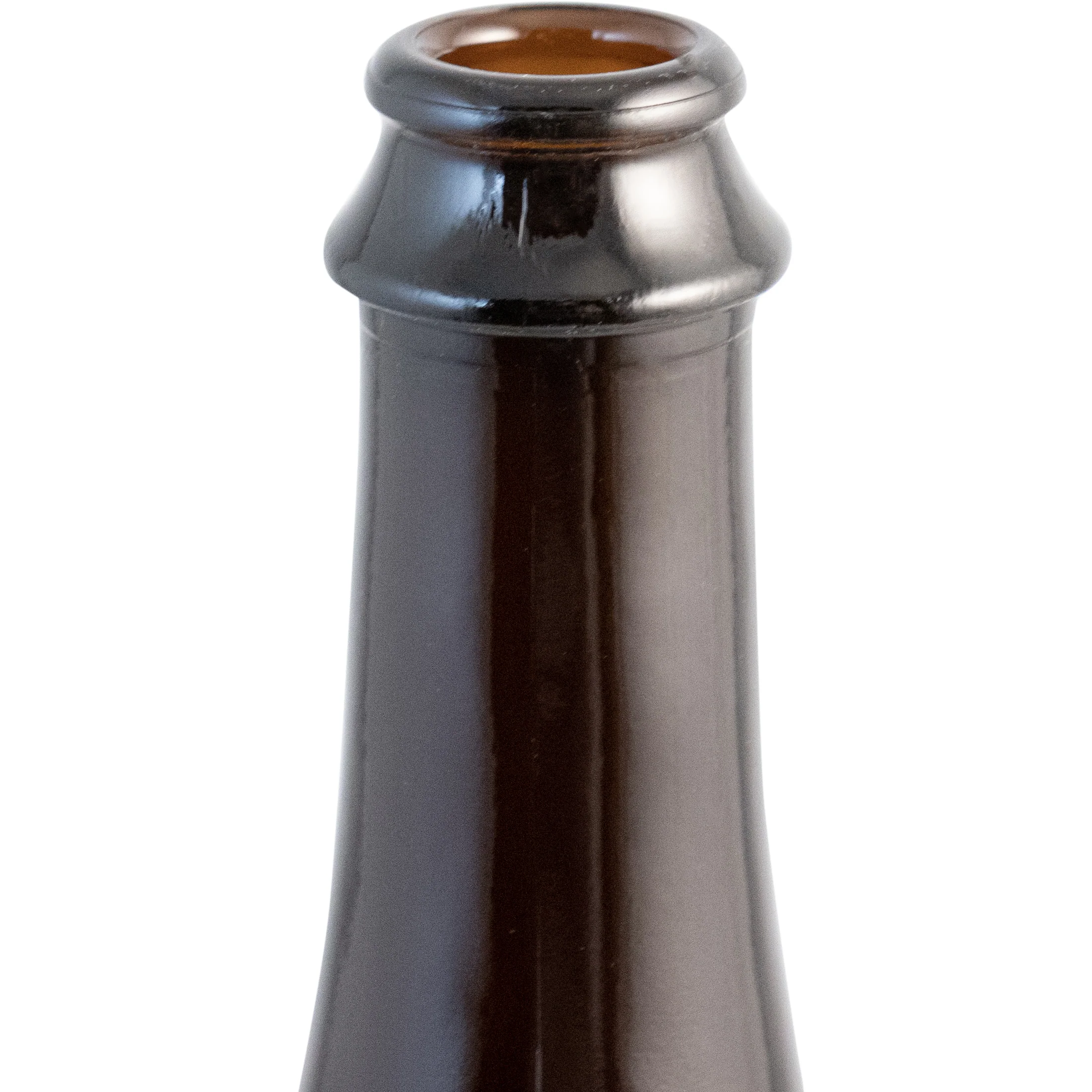 Beer Bottles | Belgian/Champagne Style | Amber Glass Bottles | 25 oz | 750mL | Case of 12 - Image 2