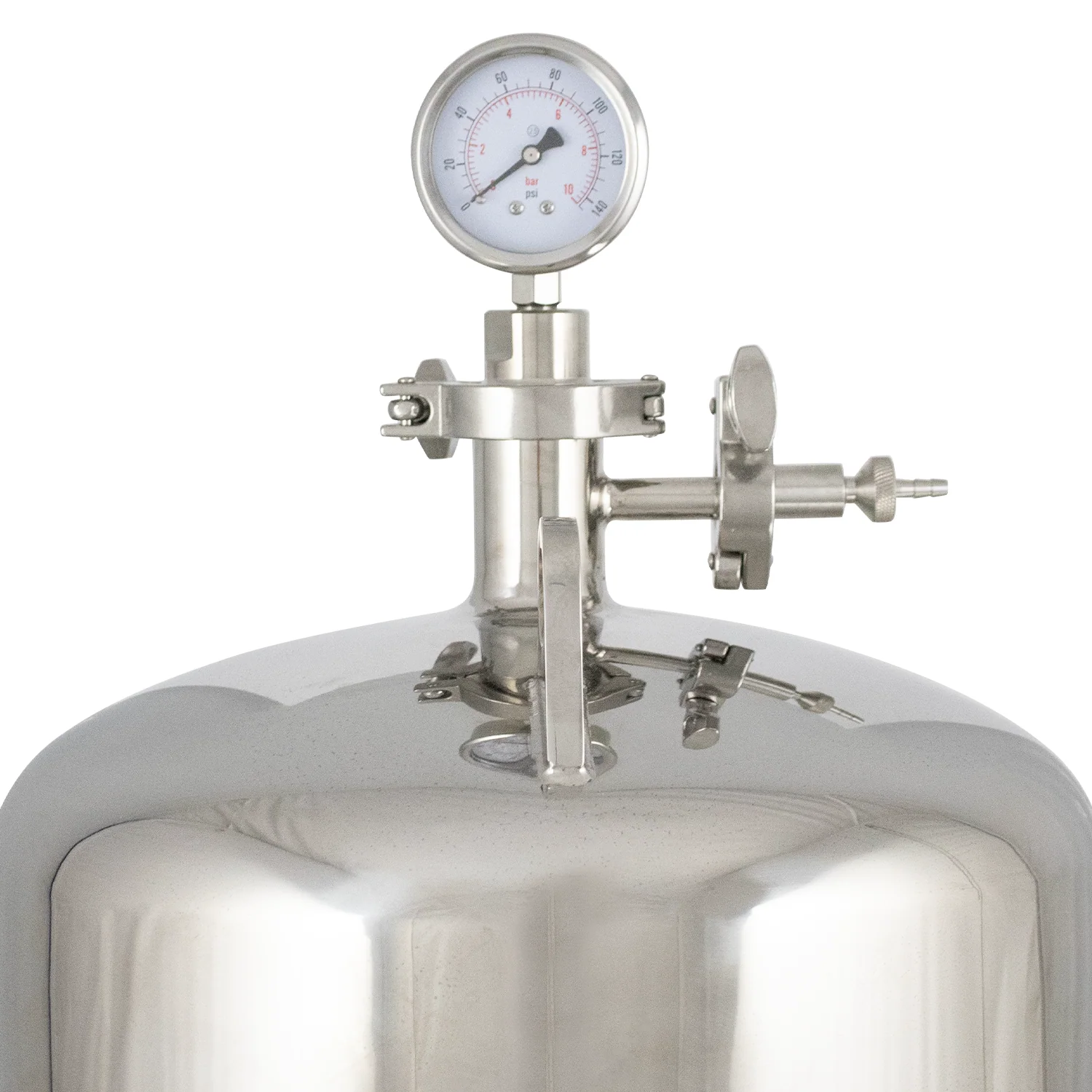 BevBright Stainless Steel Lenticular Filter Housing | 12" | 1 High - Image 2