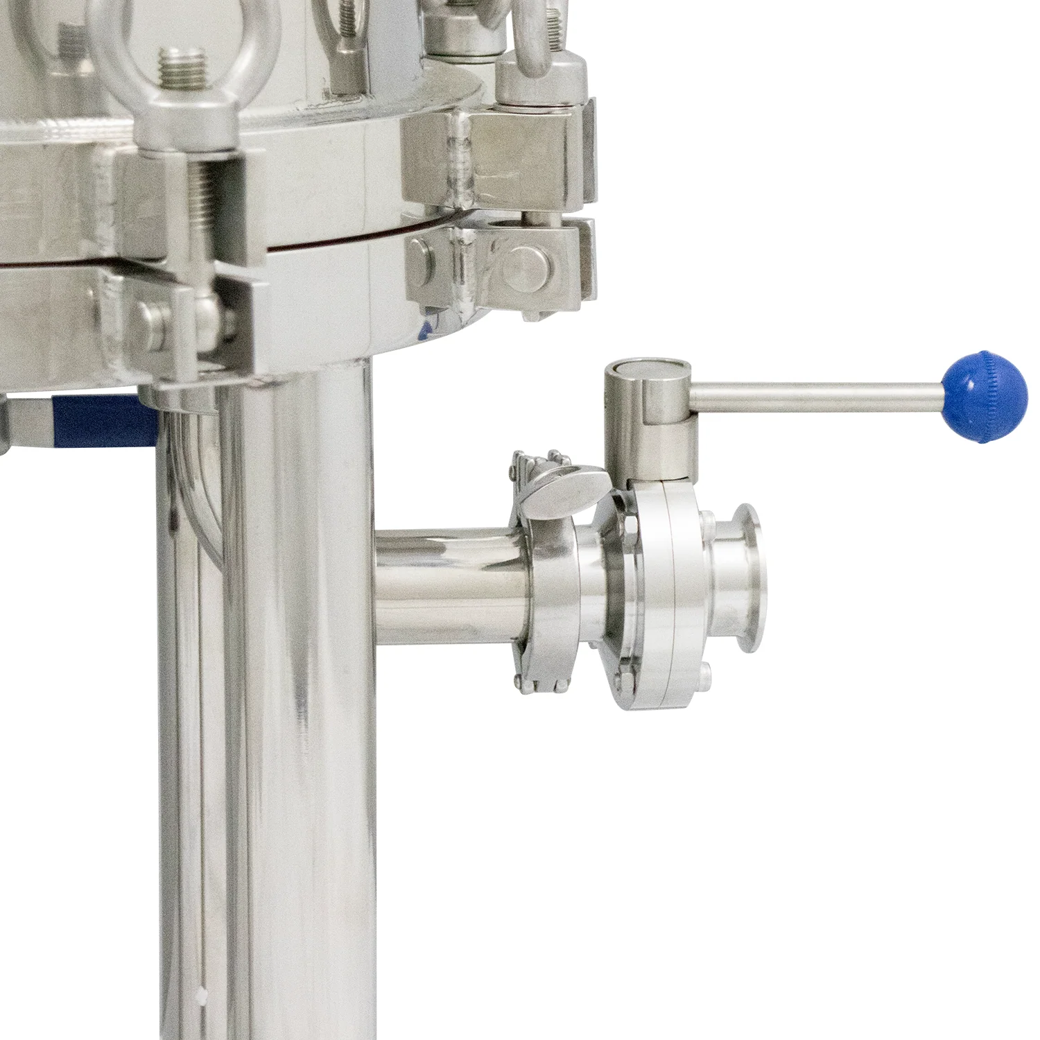 BevBright Stainless Steel Lenticular Filter Housing | 12" | 1 High - Image 9
