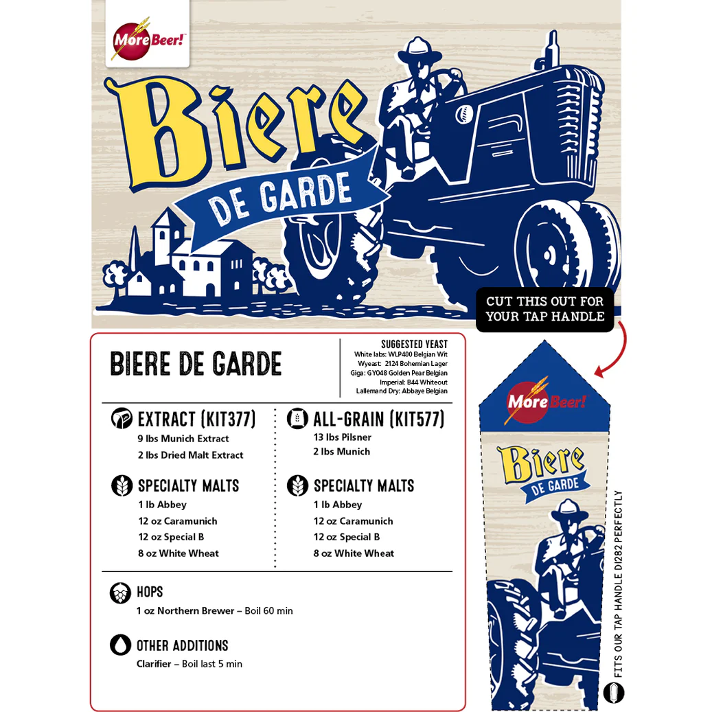 Biere de Garde | 5 Gallon Beer Recipe Kit | All-Grain - Image 3
