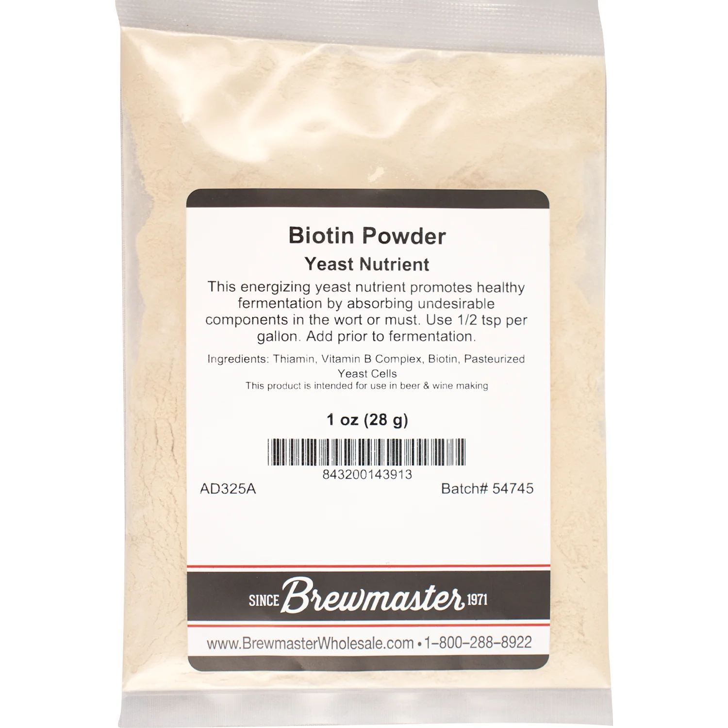 Biotin Powder Yeast Nutrient - Image 2