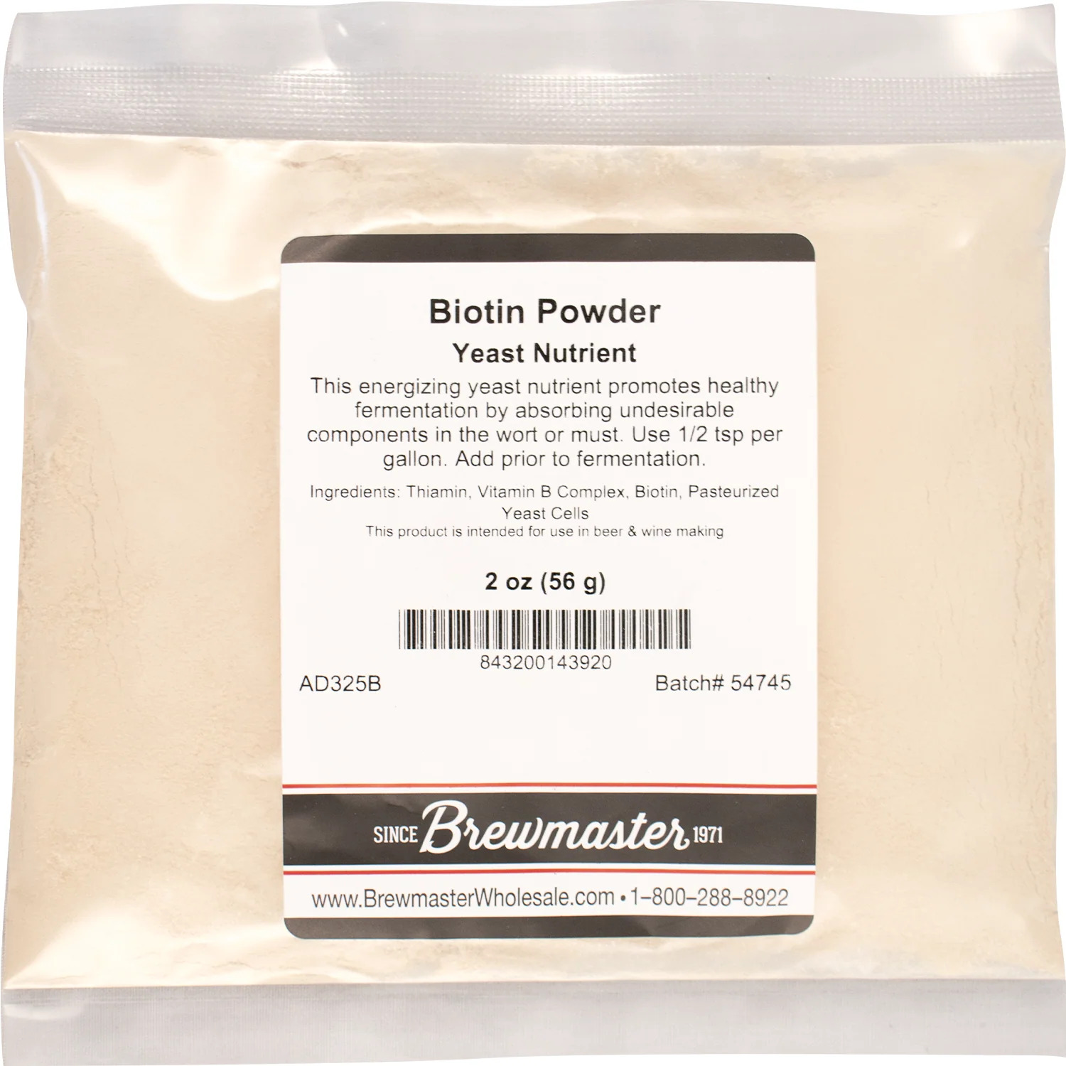 Biotin Powder Yeast Nutrient - Image 3