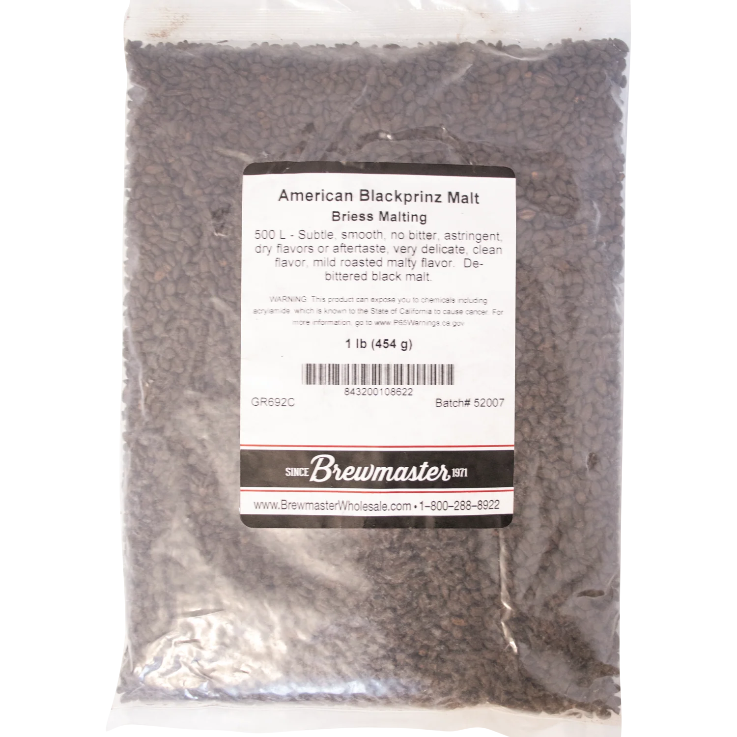 Blackprinz Malt - Briess Malting - Image 2