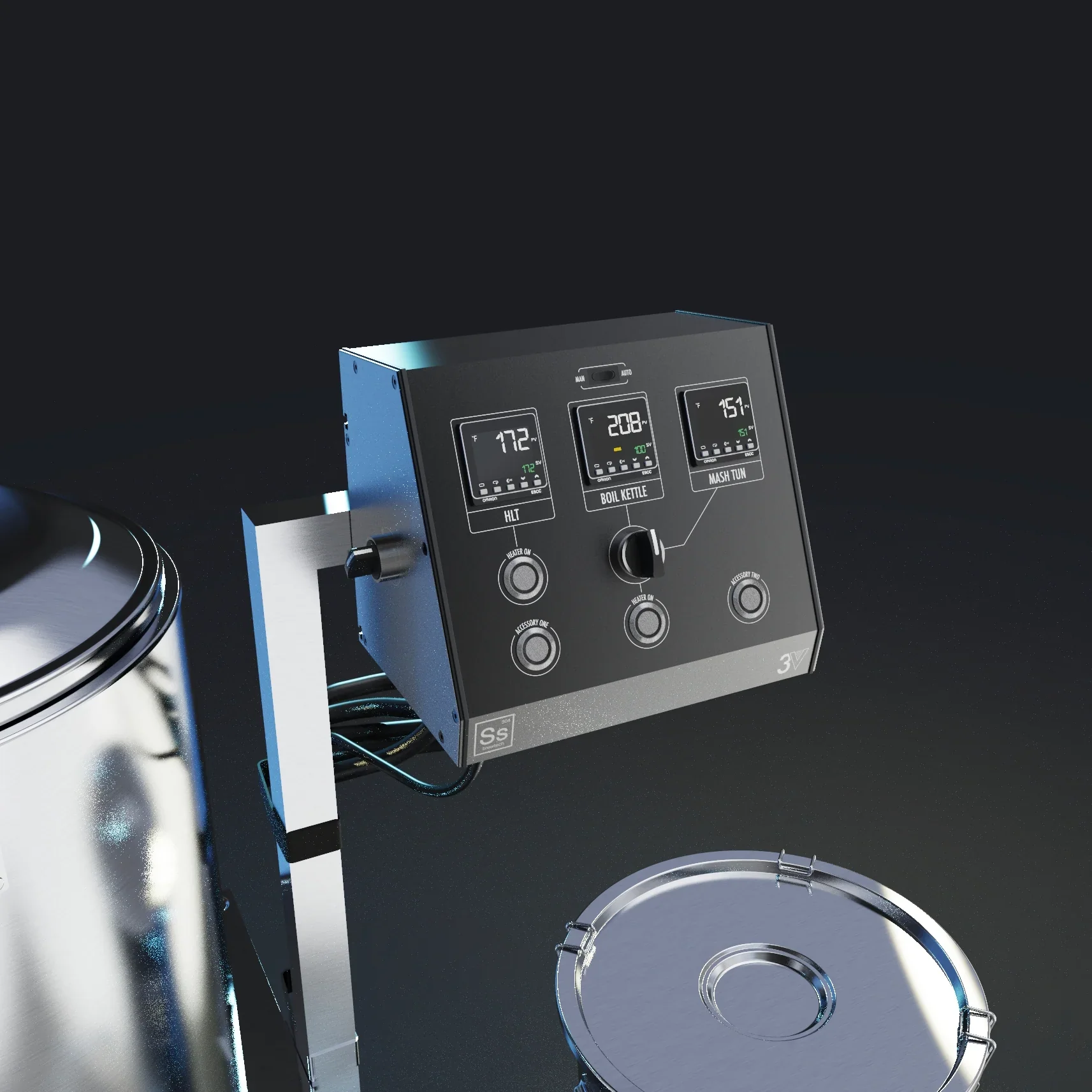 Brew Cube | eController Mount or Side Shelf | Ss BrewTech - Image 2