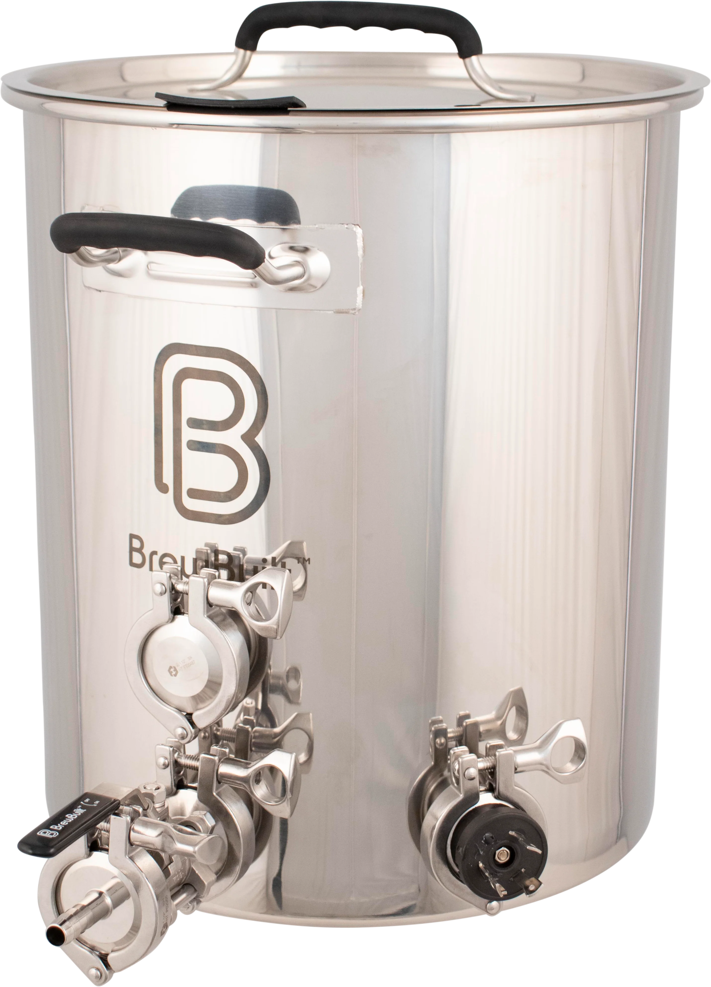 BrewBuilt® Electric Brewing Kettle | T.C. x T.C. Ball Valve