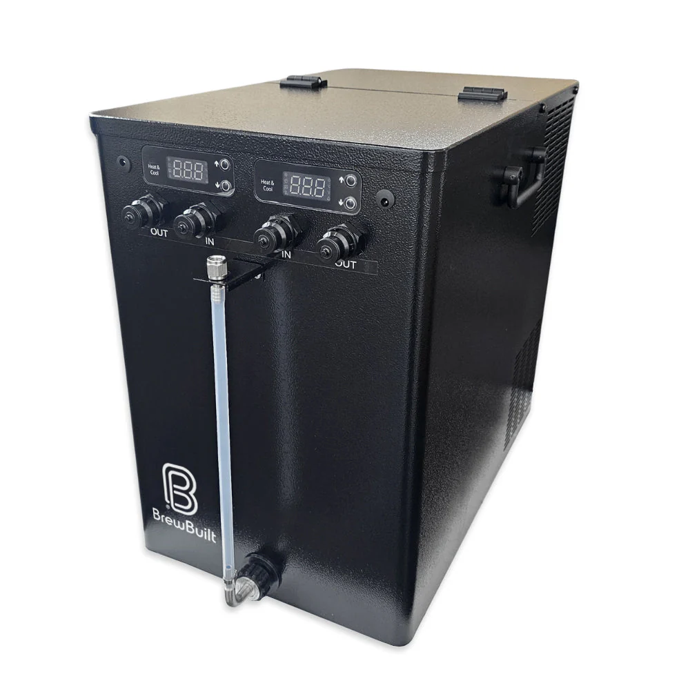 BrewBuilt™ IceMaster Max 2 Glycol Chiller | 2 Built-In Temperature Controllers & Pumps