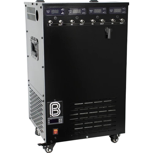 BrewBuilt® IceMaster Max 4 | Glycol Chiller | 4 Built In Temp Controllers & Pumps | 2600btu | 110V | 8 Gal. Tank Capacity