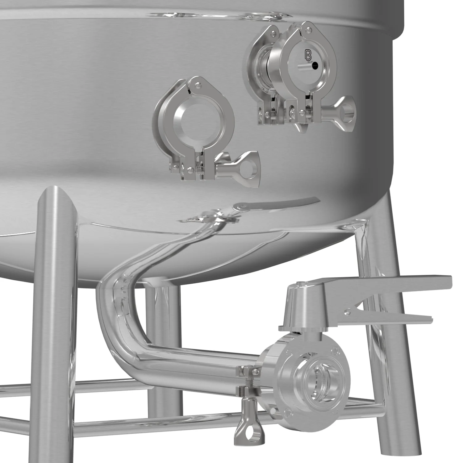 BrewBuilt® Jacketed Brite Tank | 1 bbl - Image 5