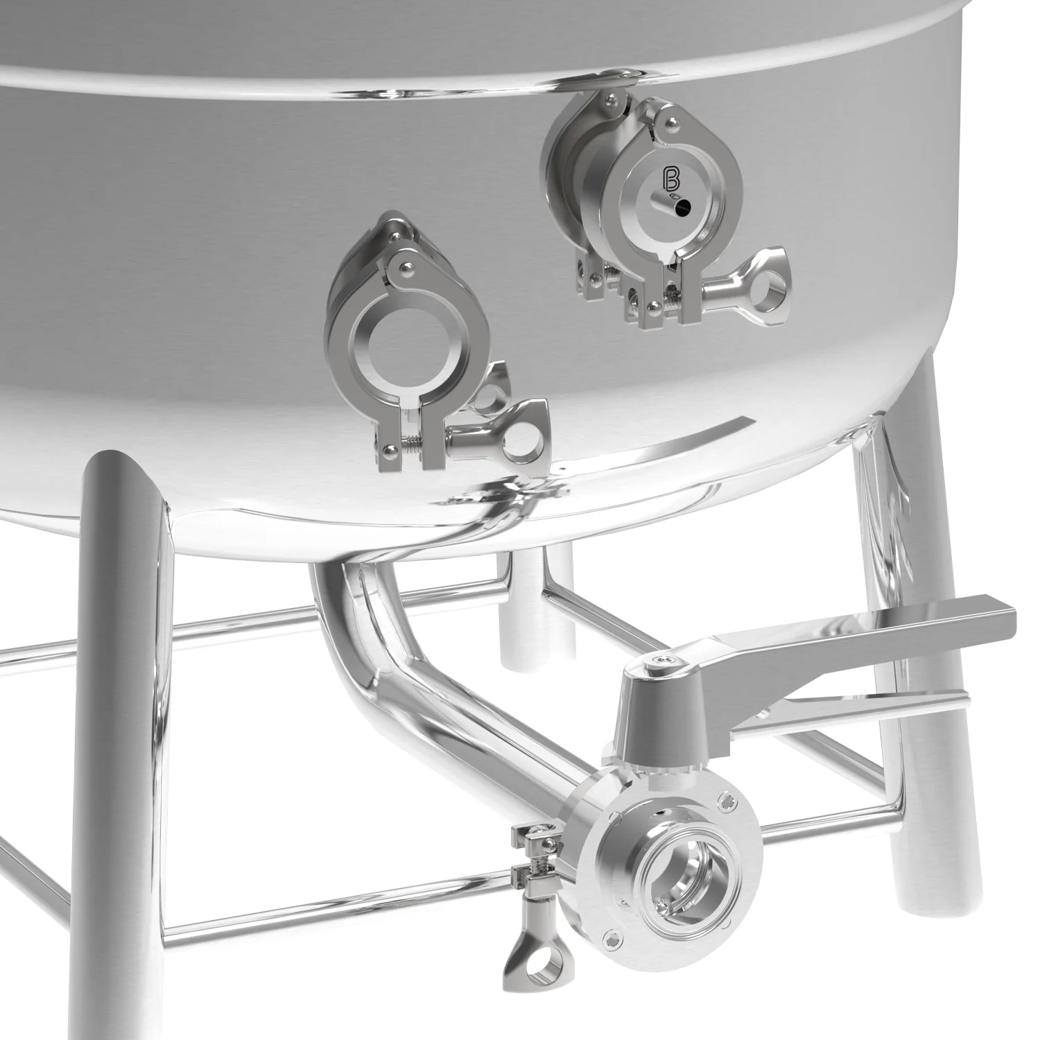 BrewBuilt® Jacketed Brite Tank | 2 bbl - Image 4