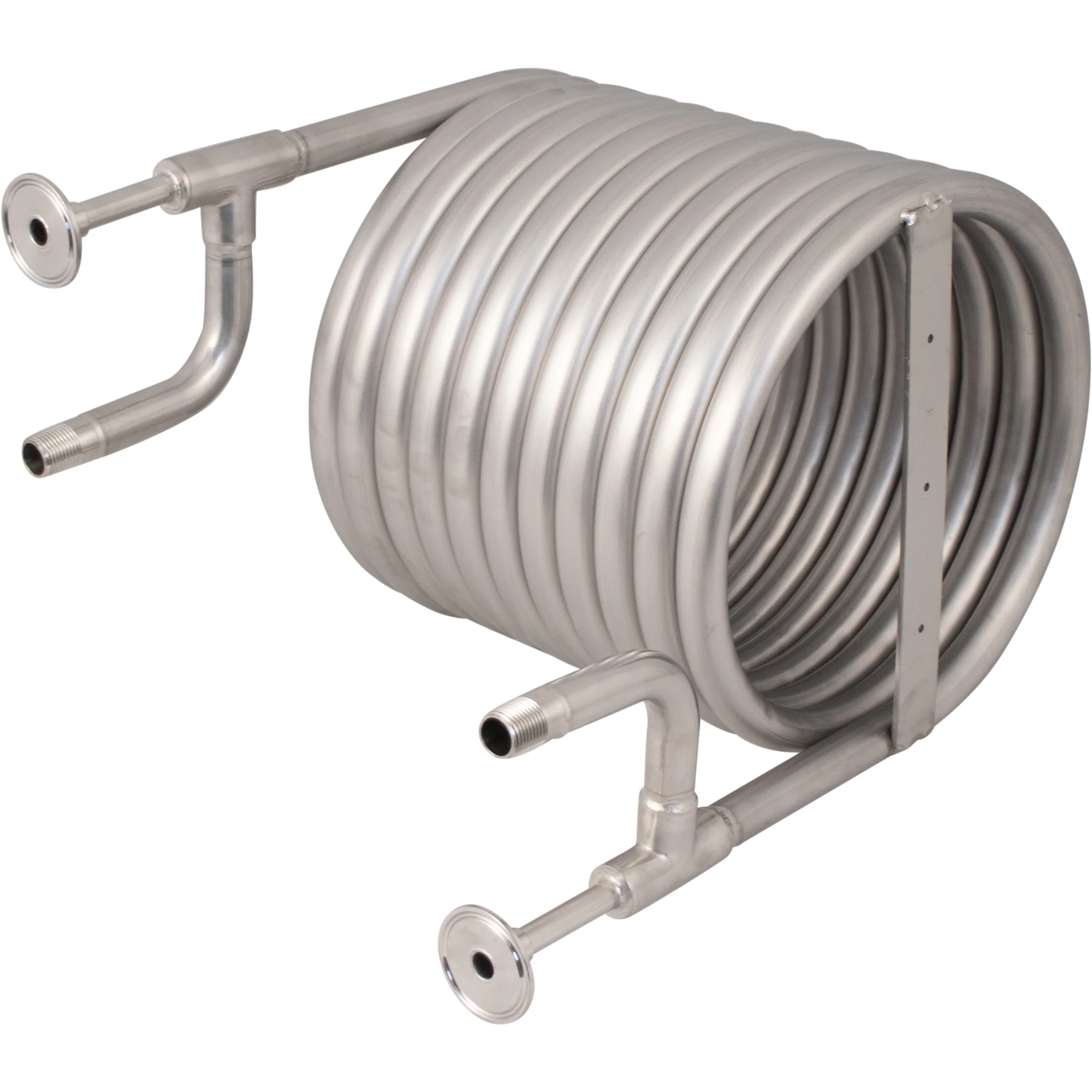 BrewBuilt® Stainless Steel Tri-Clamp Counterflow Chiller | The Beast - Image 2