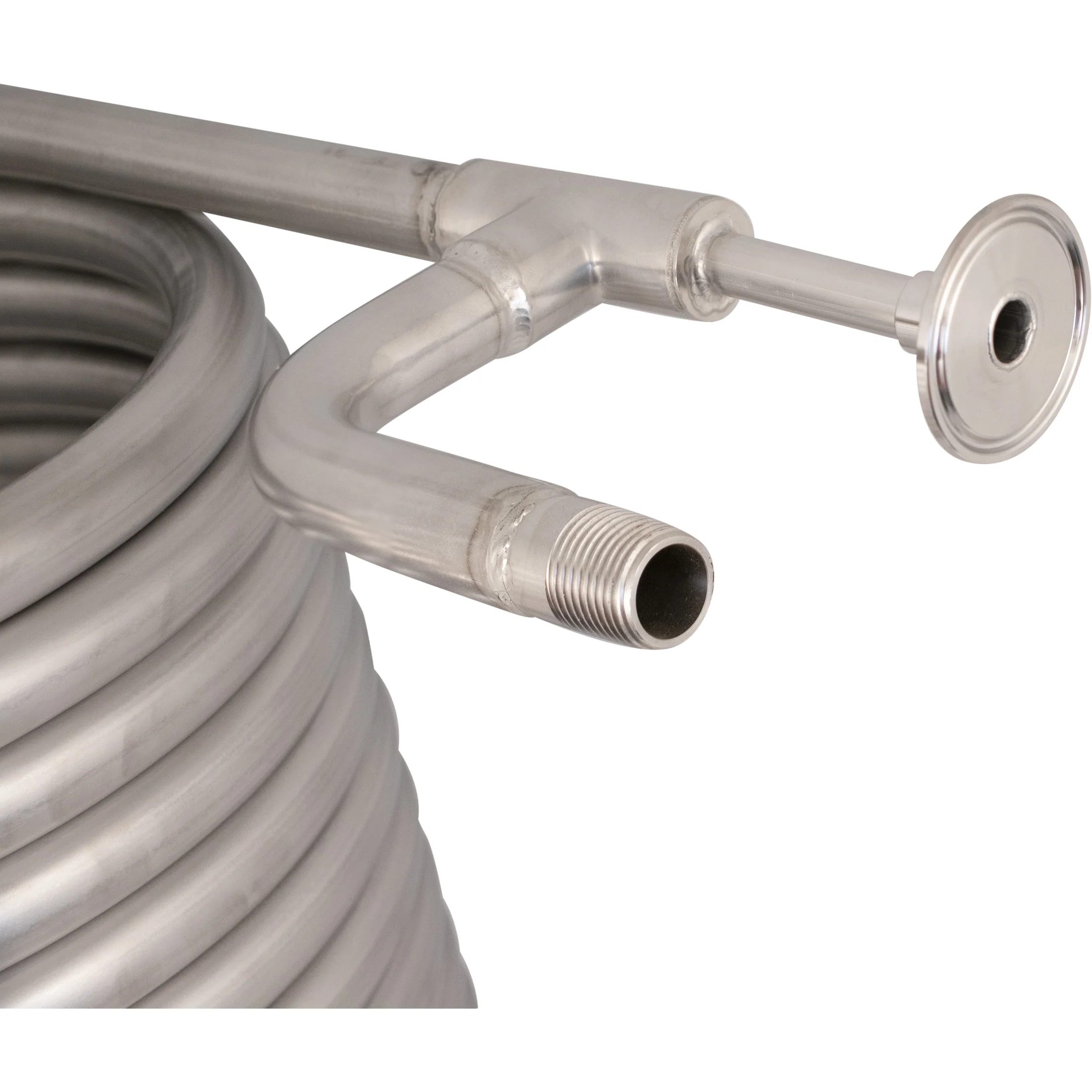 BrewBuilt® Stainless Steel Tri-Clamp Counterflow Chiller | The Beast - Image 5