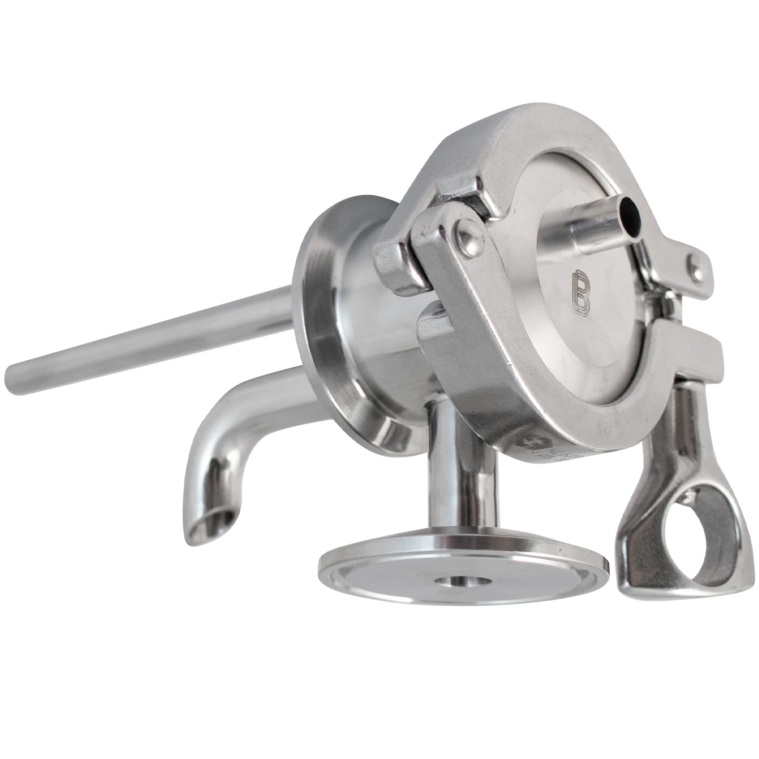 BrewBuilt® Whirlpool Return Fitting & Thermowell Offset Kit | 1.5" T.C.