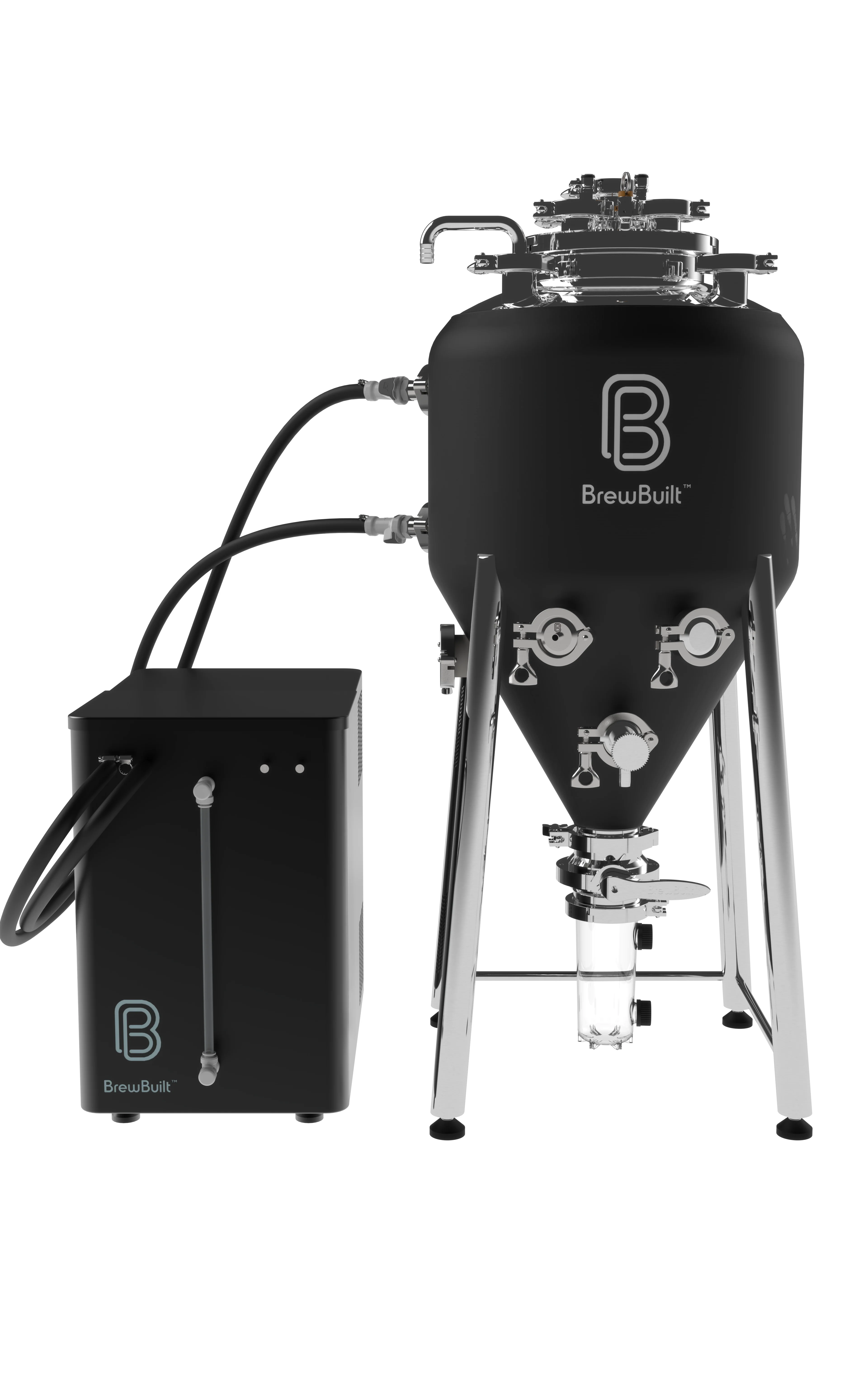 BrewBuilt® X3 Jacketed Uni Conical Fermenter | Premium Chilling Package | IceMaster Max 2 - Image 6