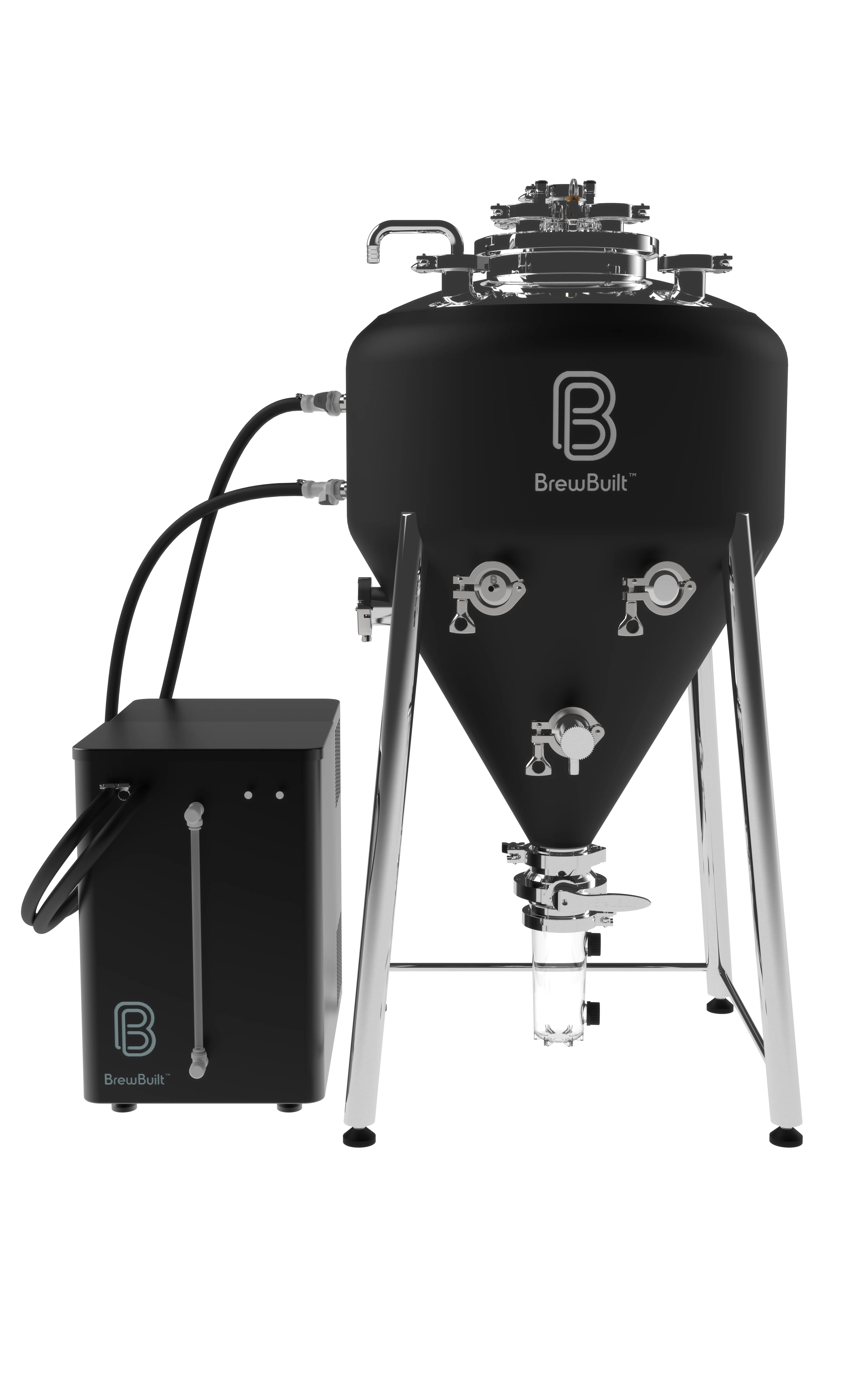 BrewBuilt® X3 Jacketed Uni Conical Fermenter | Premium Chilling Package | IceMaster Max 2 - Image 7