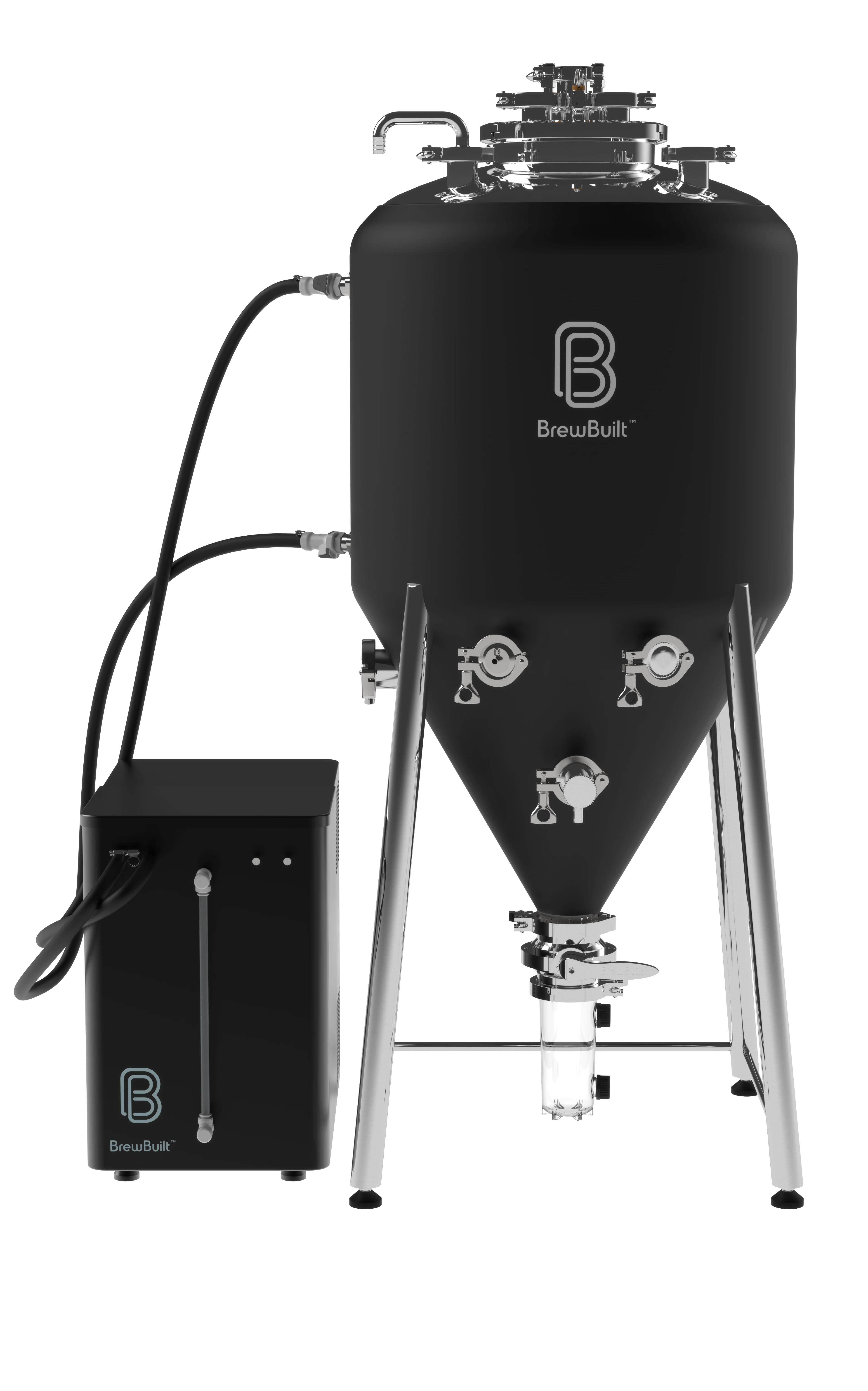 BrewBuilt® X3 Jacketed Uni Conical Fermenter | Premium Chilling Package | IceMaster Max 2 - Image 8