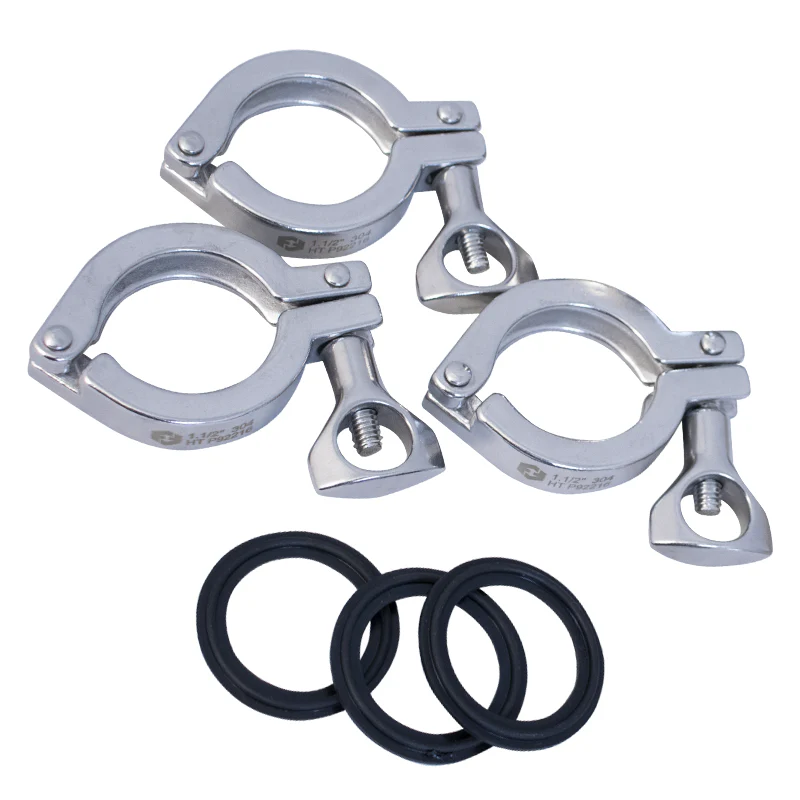 BrewBuilt® Brewing Kettle Valve Pack | 1.5" T.C. Butterfly Valve - Image 3