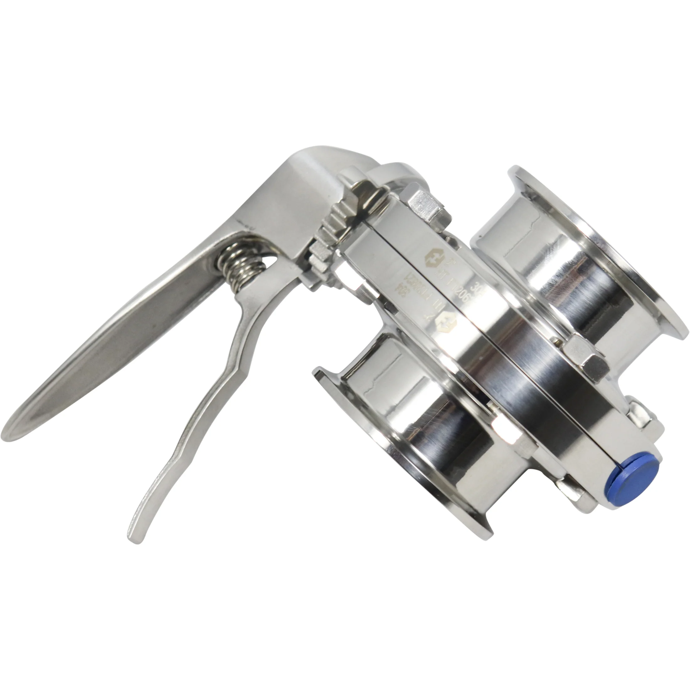 BrewBuilt® Stainless Butterfly Valve | 2" T.C. - Image 2