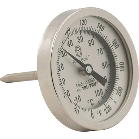 BrewBuilt® Thermometer | 3" Dial Face | 2.5" Probe - Image 3