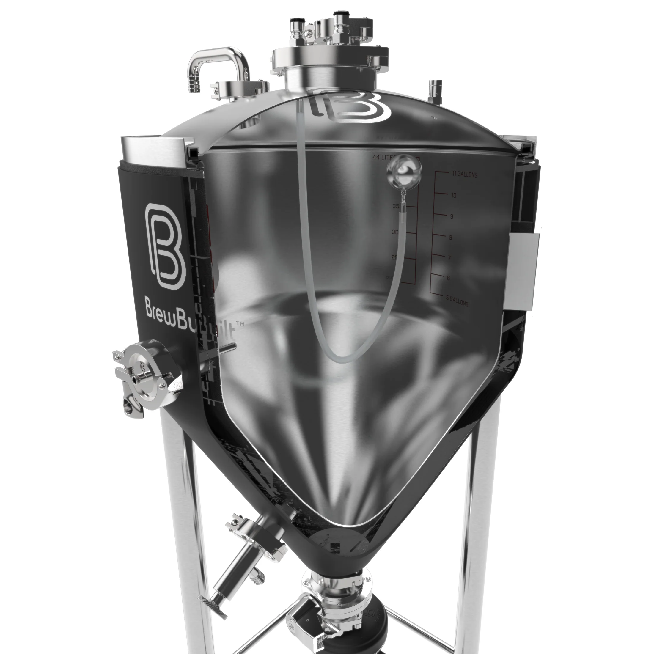 BrewBuilt® X1 Uni Pro Conical Fermenter | 14 gal. | USED REFURBISHED - Image 3