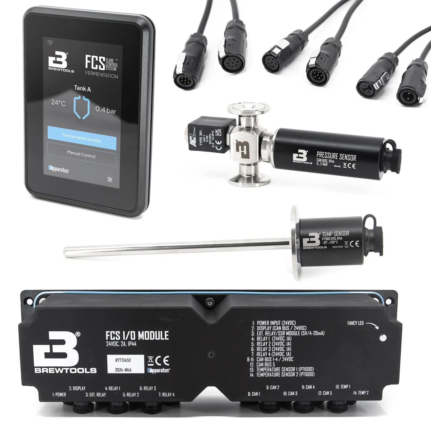 Brewtools | Fluid Control System | FCS Starter Kit for Unitank