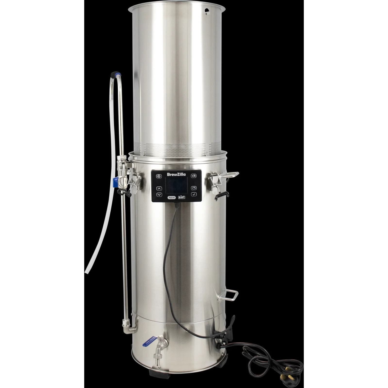 BrewZilla All Grain Brewing System | Gen 4.1 | Integrated Pump | Includes Wort Chiller | WiFi | Bluetooth | RAPT | 35L | 9.25G | 220V - Image 3