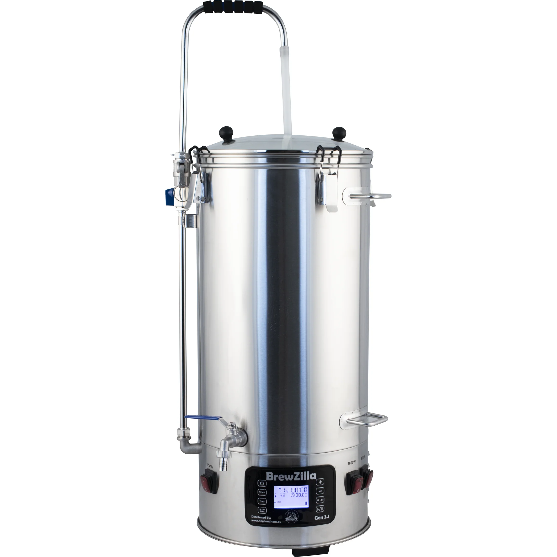 BrewZilla All Grain Brewing System With Pump | Gen 3.1.1 | 35L/9.25G (110V) - Image 3