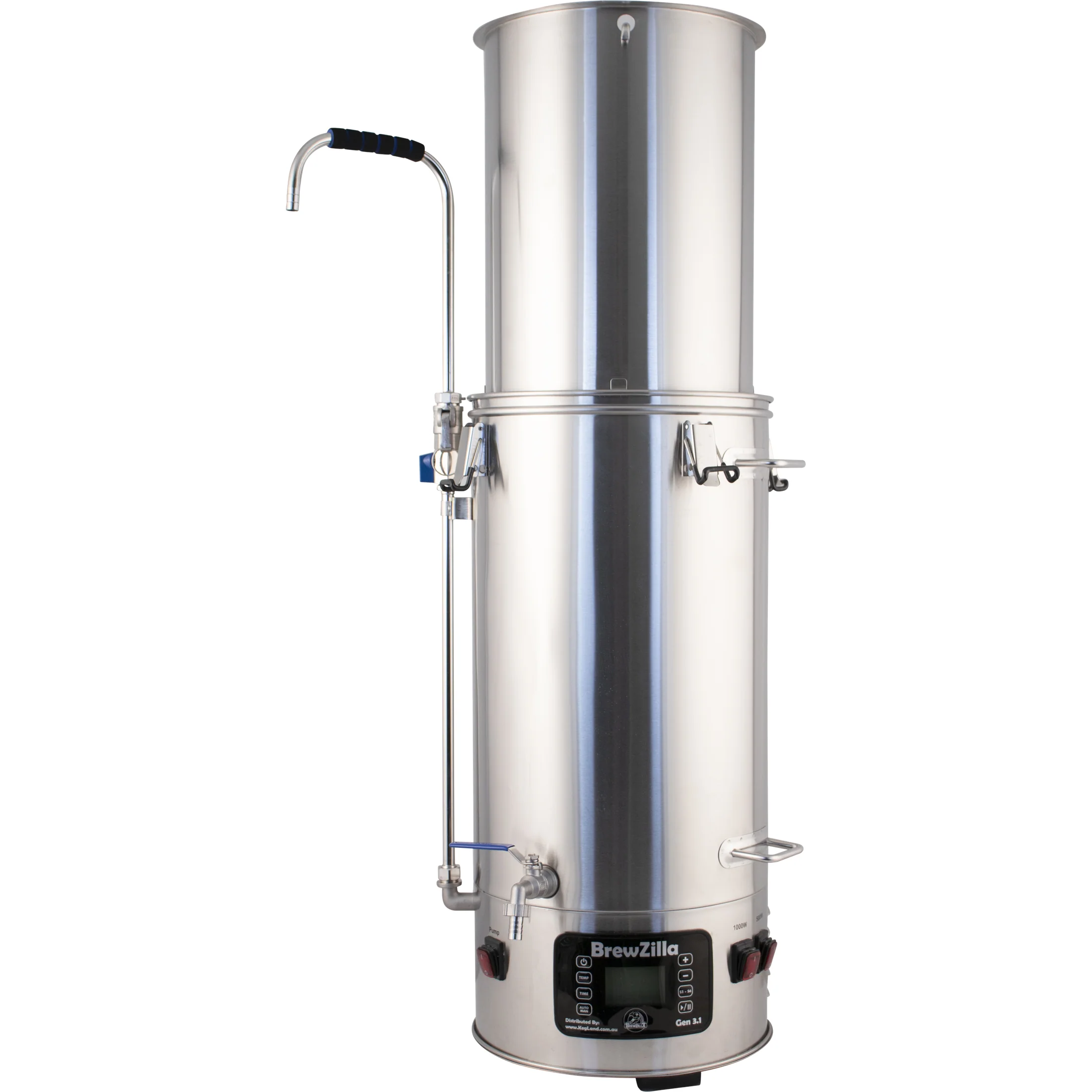 BrewZilla All Grain Brewing System With Pump | Gen 3.1.1 | 35L/9.25G (110V) - Image 4