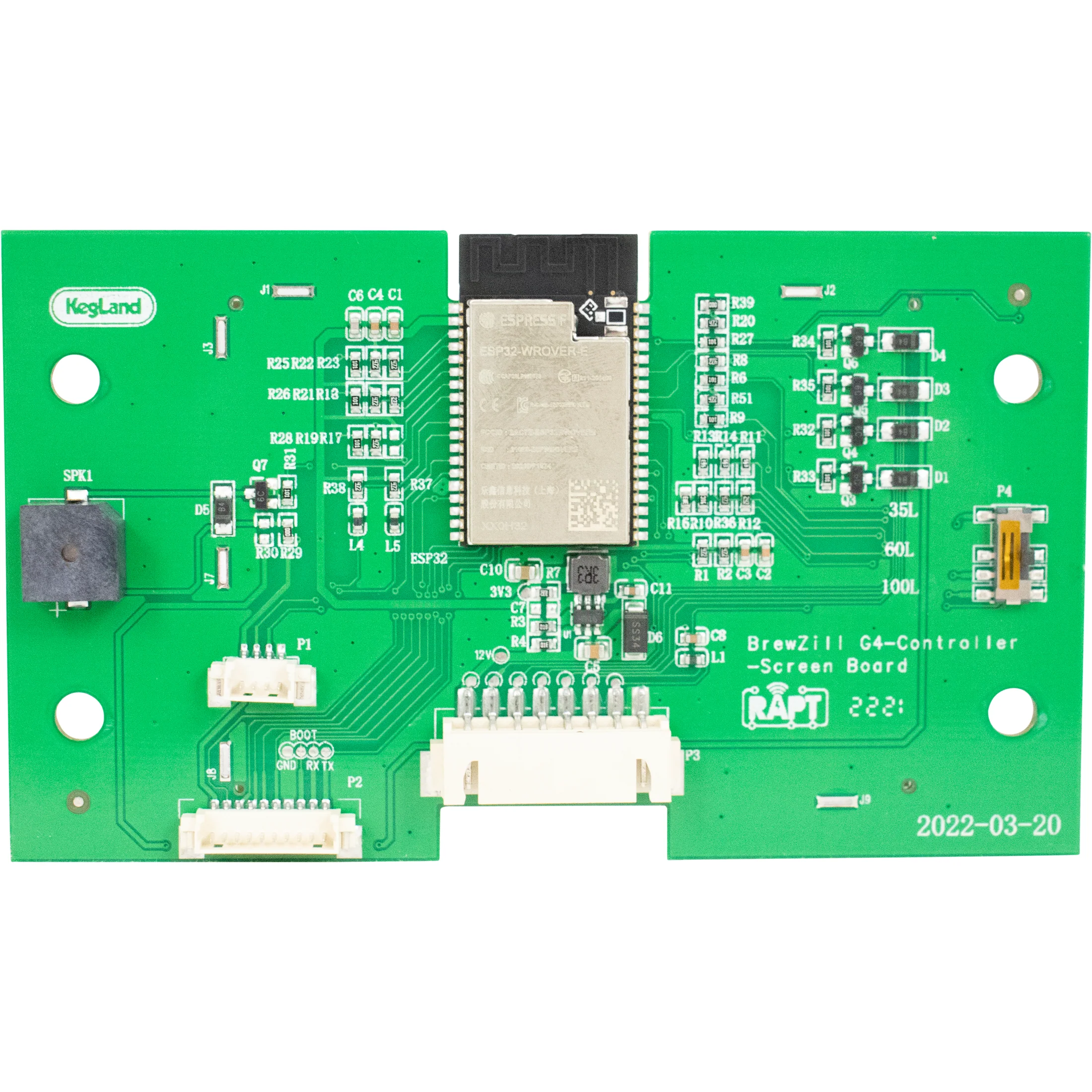 BrewZilla | Replacement RAPT Controller Screen | Gen 4 | 35L - Image 2