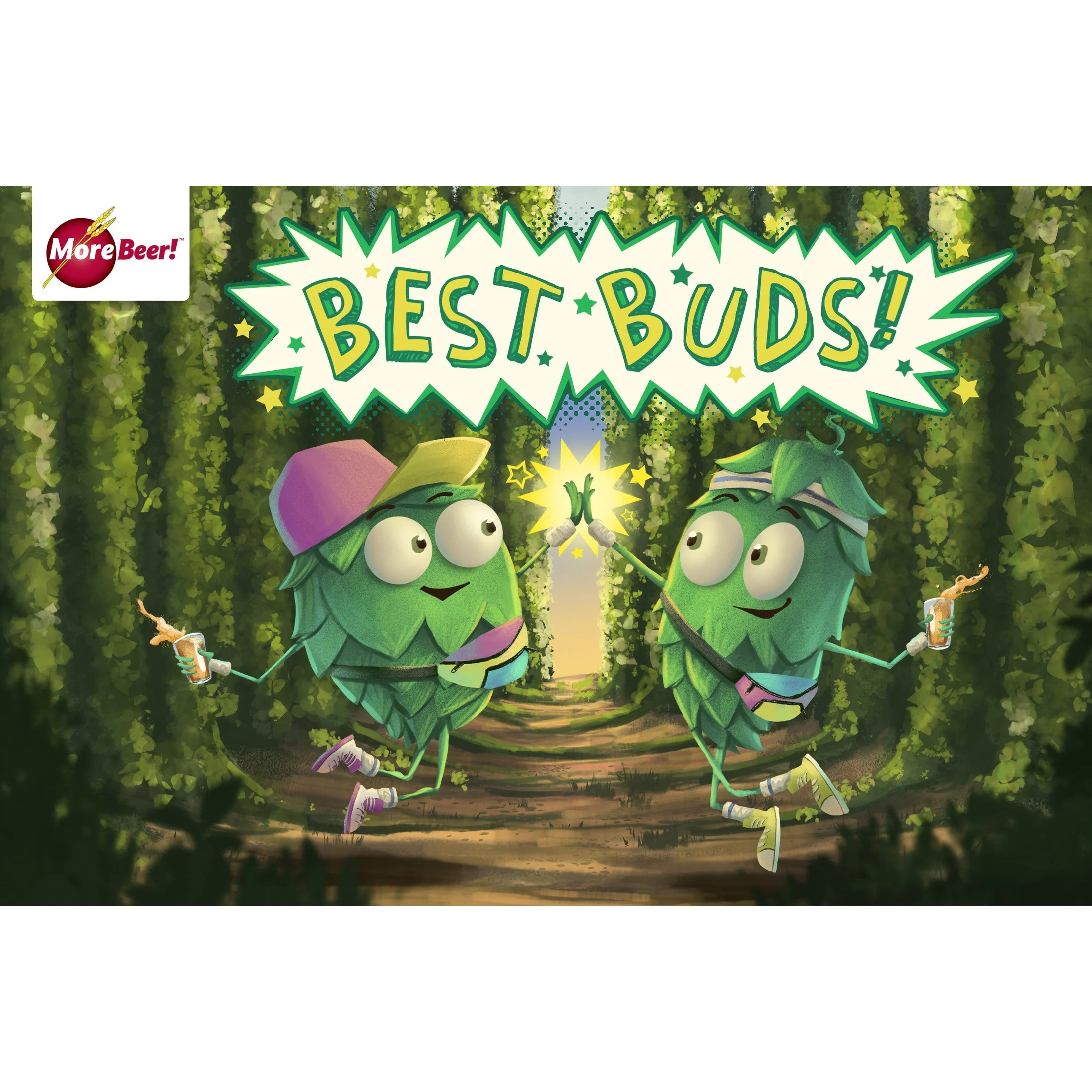 Best Buds Pale Ale | Citra® & Mosaic® Pale Ale | 5 Gallon Beer Recipe Kit | All-Grain