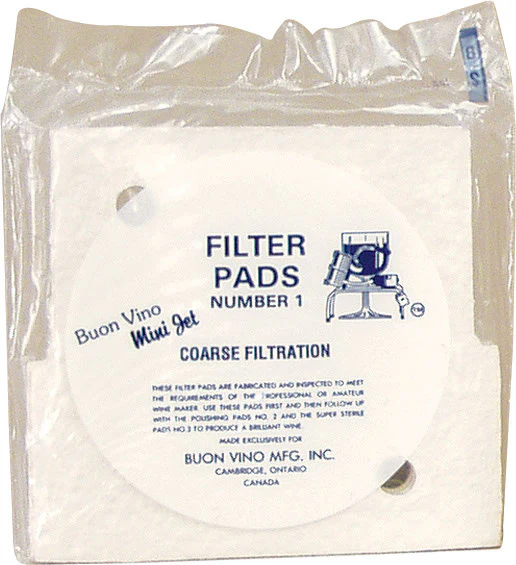 Buon Vino Mini Jet Filter (Course Pads) - 3 Pack