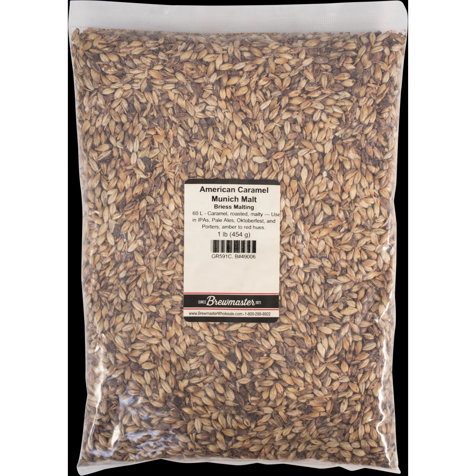 Caramel Munich 60L Malt - Briess Malting - Image 2