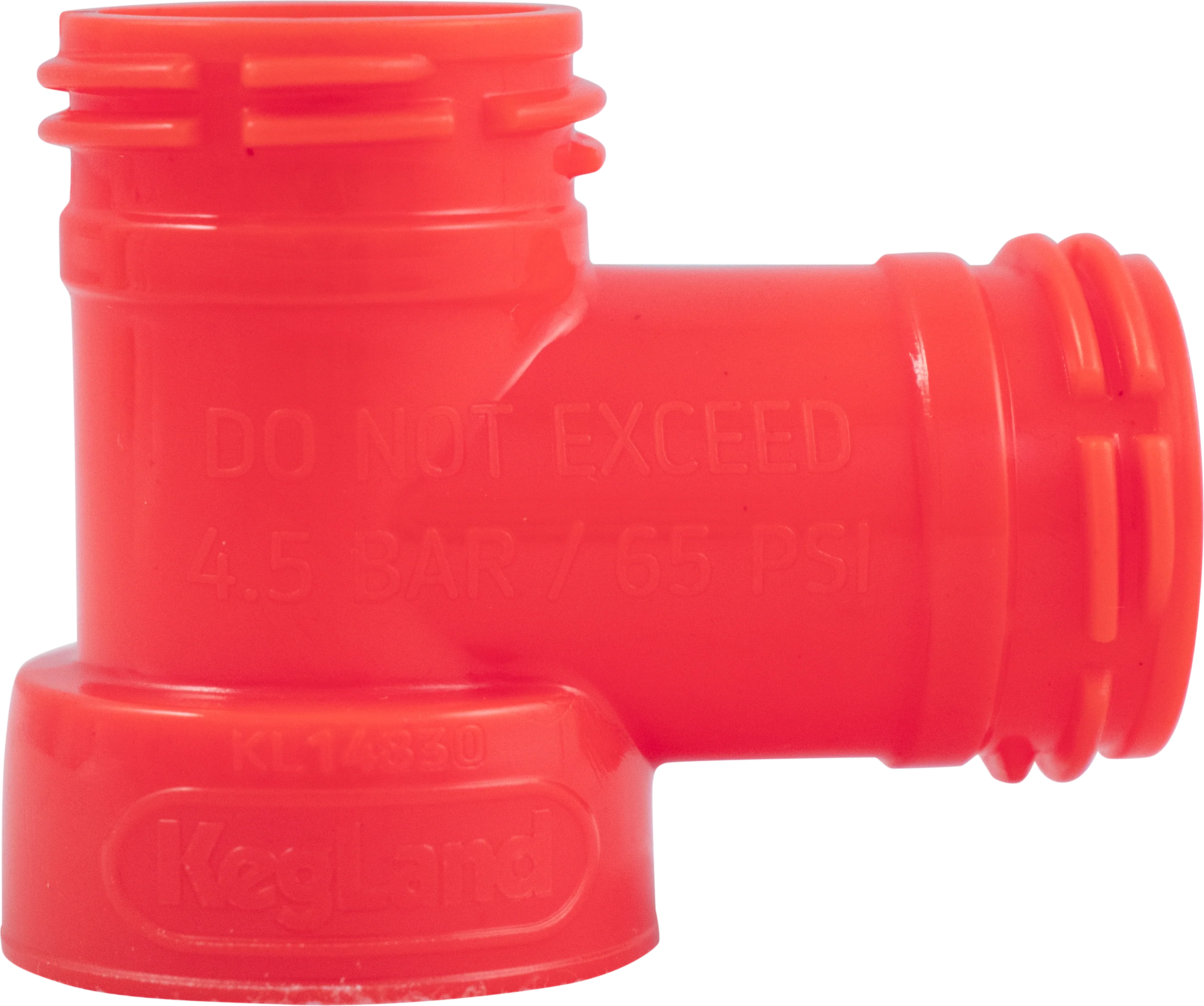 Carbonation Cap Tee Fitting | Ball Lock Quick Disconnect (QD) Cap Tee - Image 2