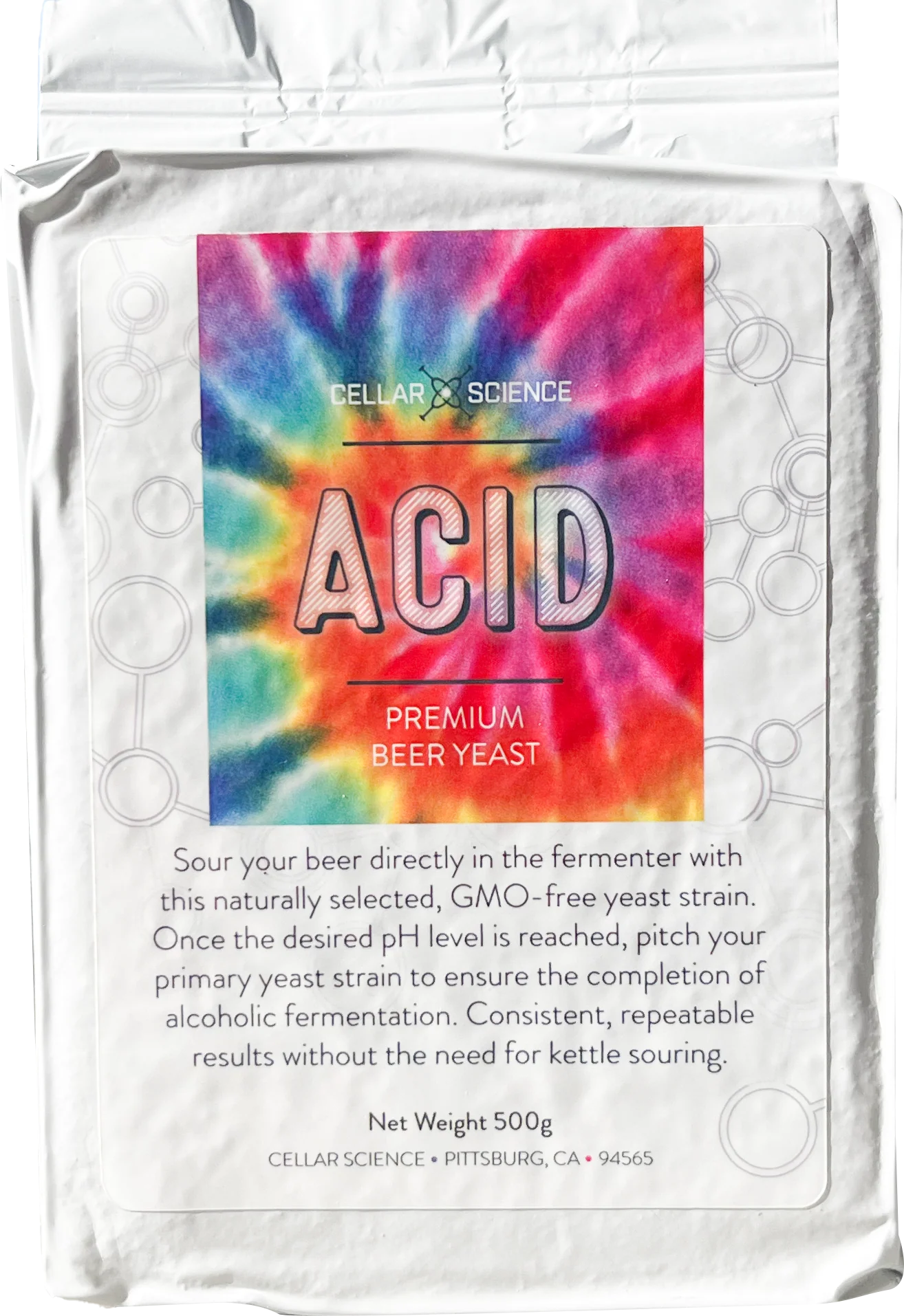 CellarScience® ACID Dry Yeast | Sour Ale | Premium Beer Yeast | 500 g