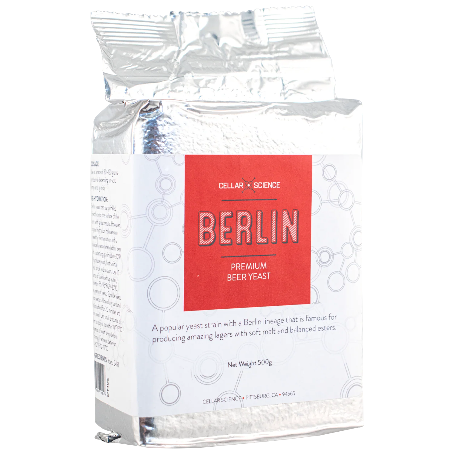 CellarScience® BERLIN Dry Yeast | German Lager | Premium Beer Yeast - Image 2