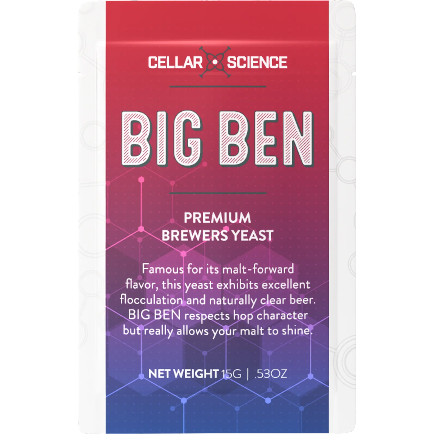 CellarScience® BIG BEN Dry Yeast | English Ale | Premium Beer Yeast