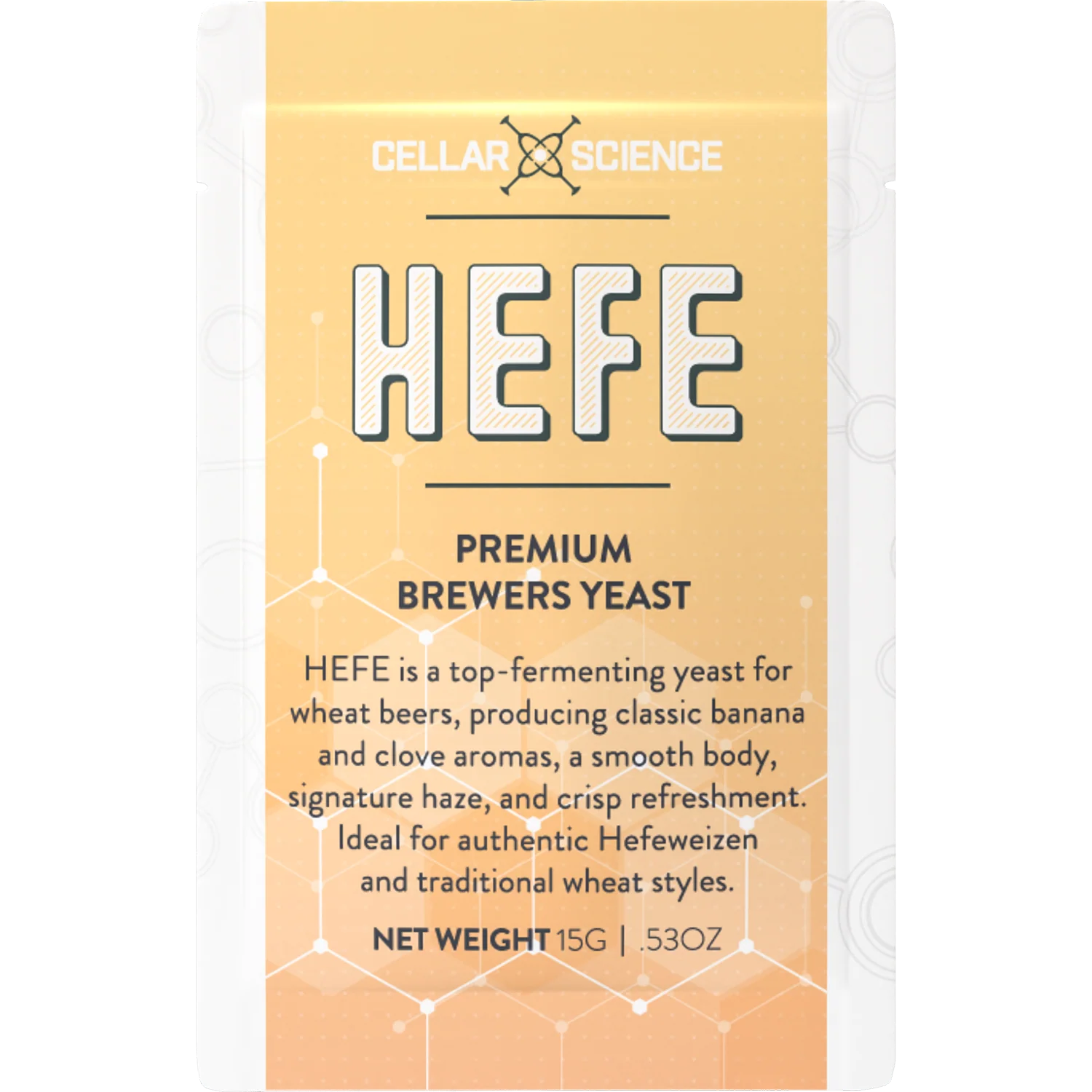 CellarScience® HEFE Dry Yeast | Wheat Ale | Premium Beer Yeast