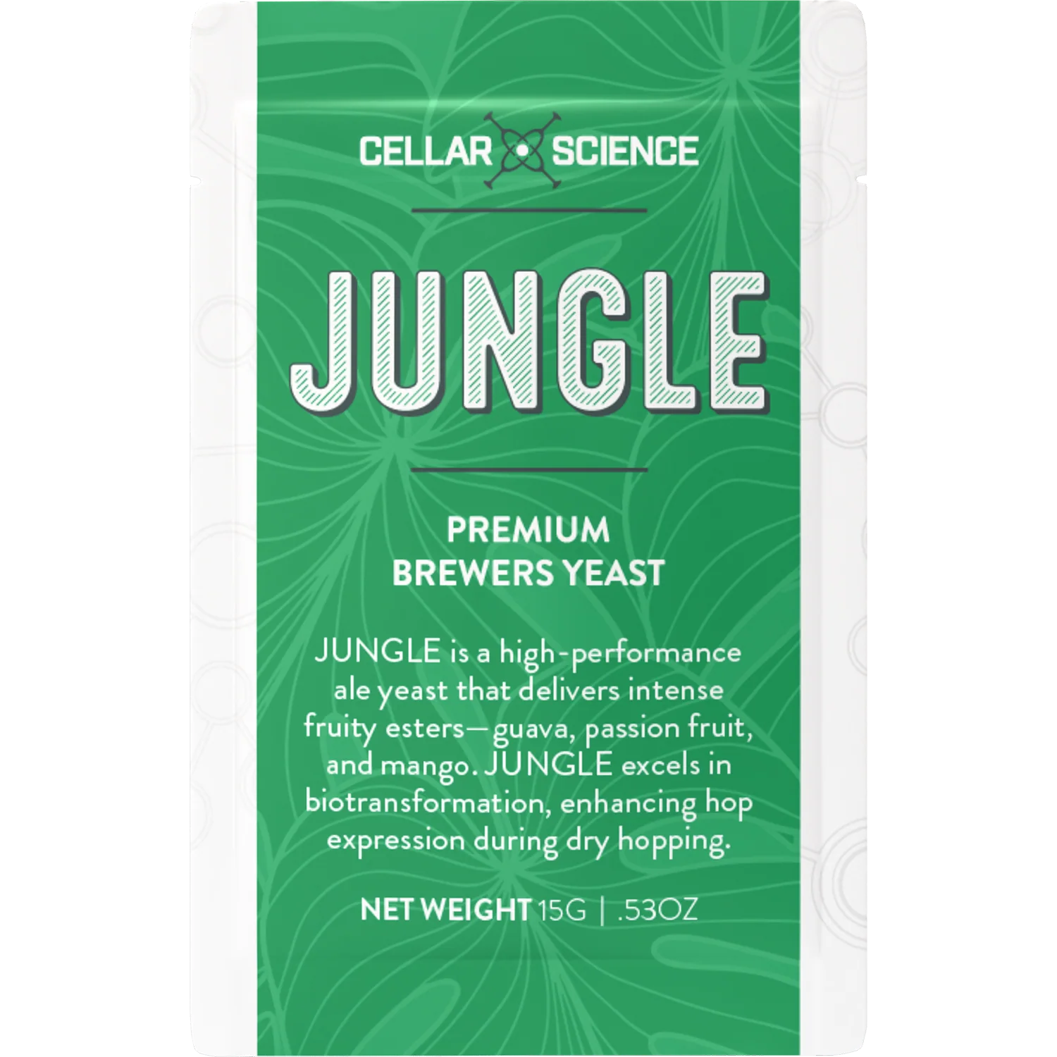 CellarScience® JUNGLE Dry Yeast | Specialty Ale | Premium Beer Yeast