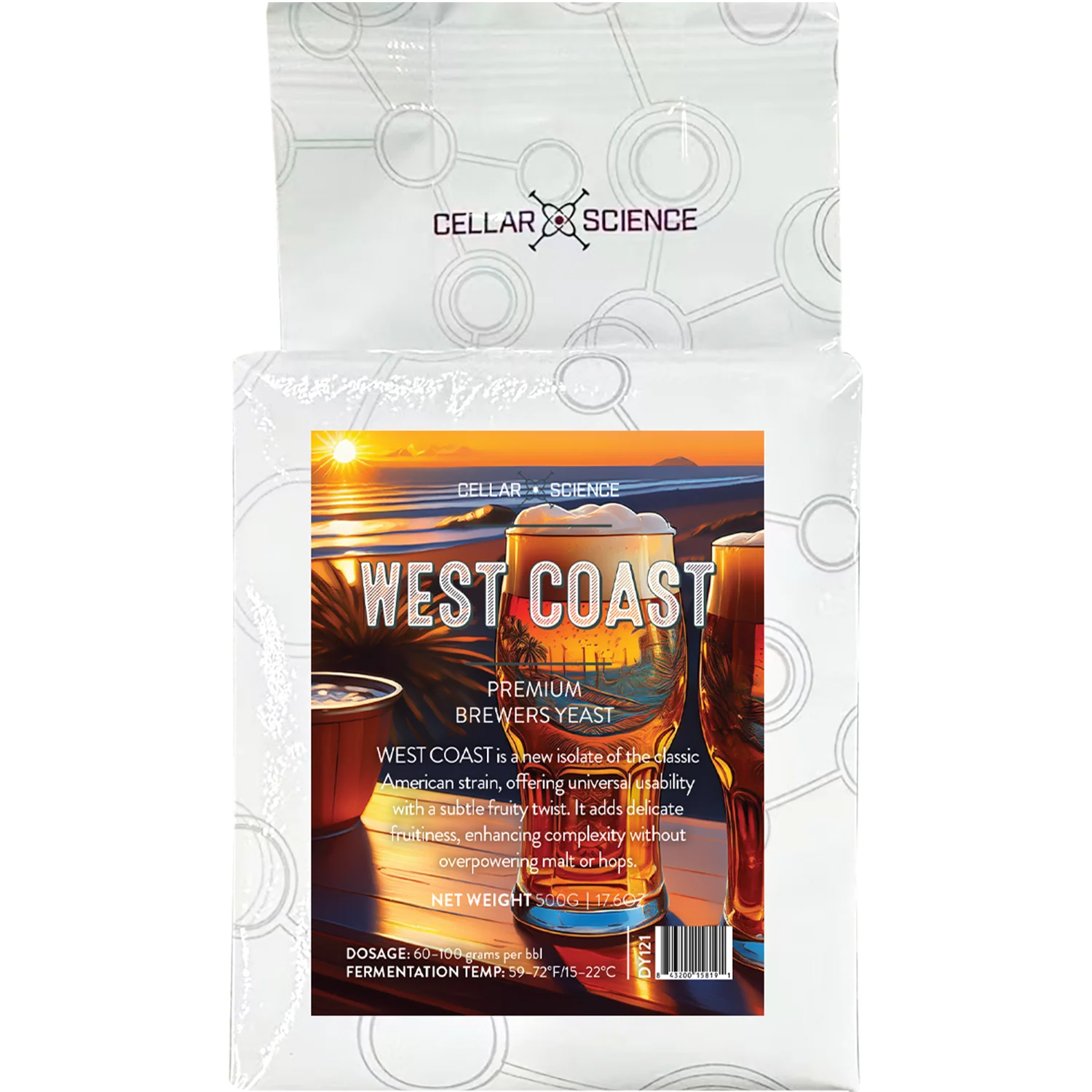 CellarScience® WEST COAST Dry Yeast | American Ale | Premium Beer Yeast - Image 3
