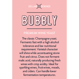 CellarScience® BUBBLY Dry Wine Yeast | Premium Wine Yeast - Image 3