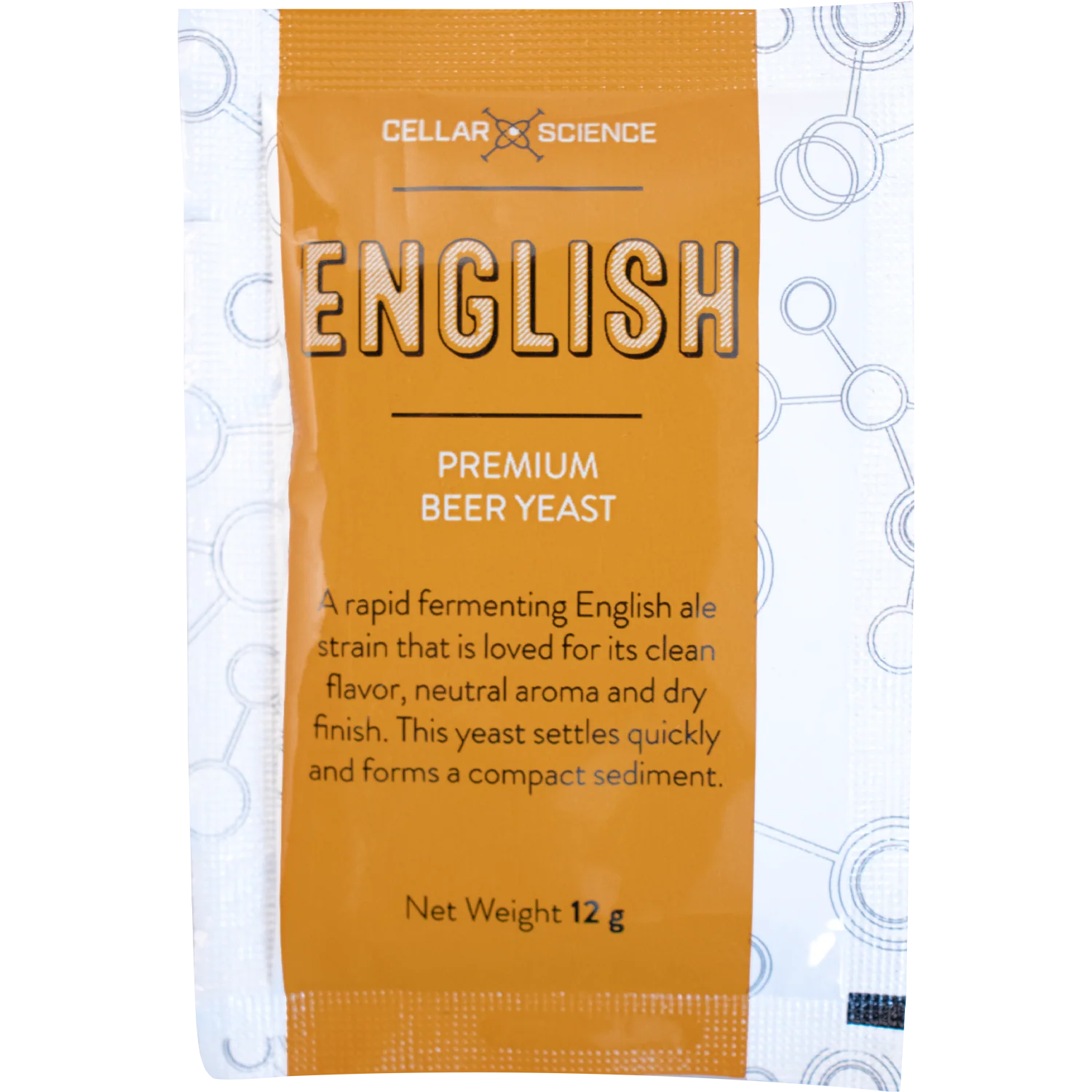 CellarScience® ENGLISH Dry Yeast | English Ale | Premium Beer Yeast