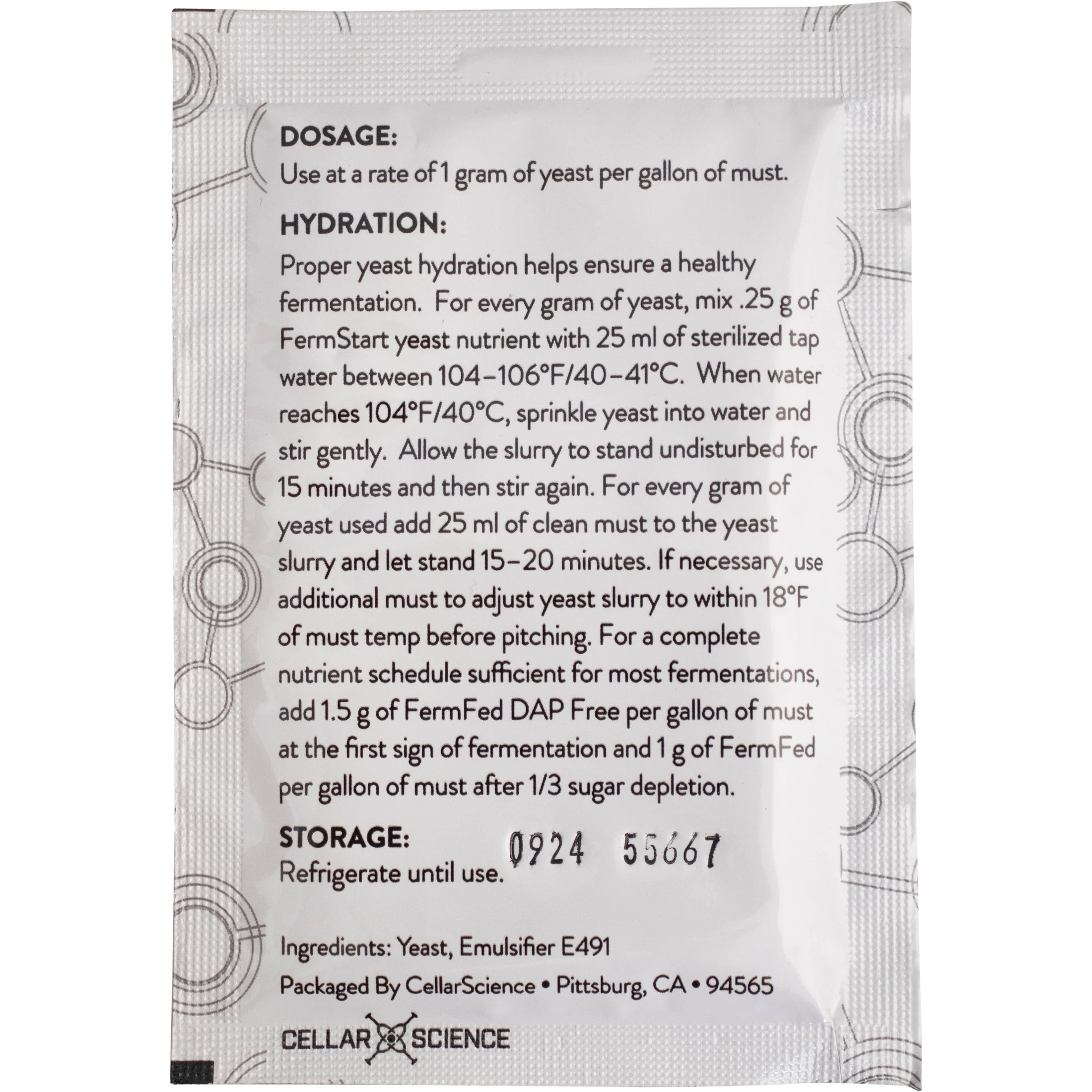 CellarScience® LUSCIOUS Dry Wine Yeast | Premium Wine Yeast - Image 3